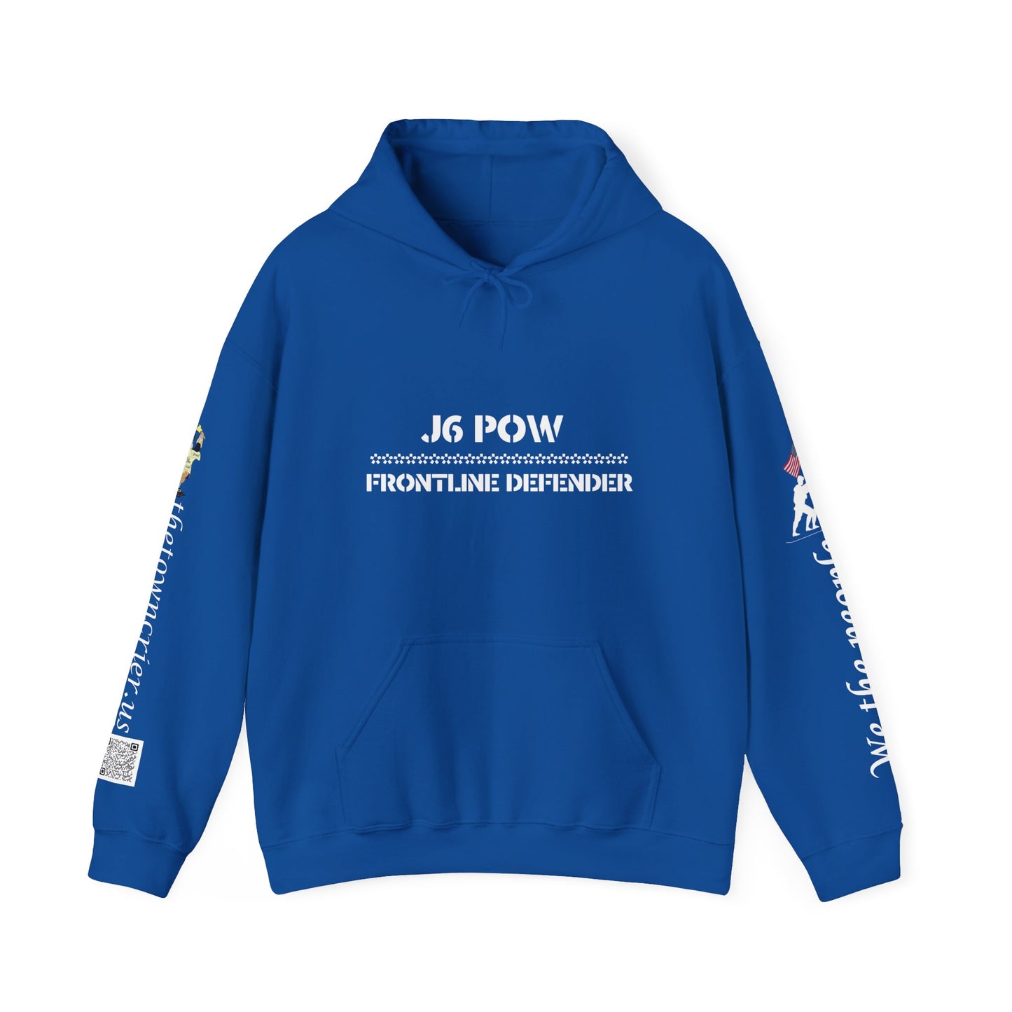 J6 POW DC. Unisex Heavy Blend™ Hooded Sweatshirt