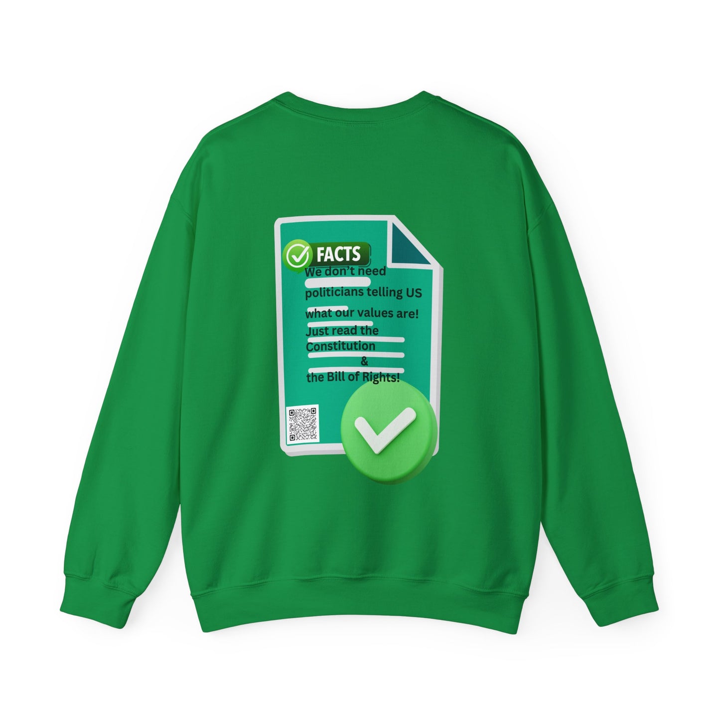 Fact check this! Unisex Heavy Blend™ Crewneck Sweatshirt