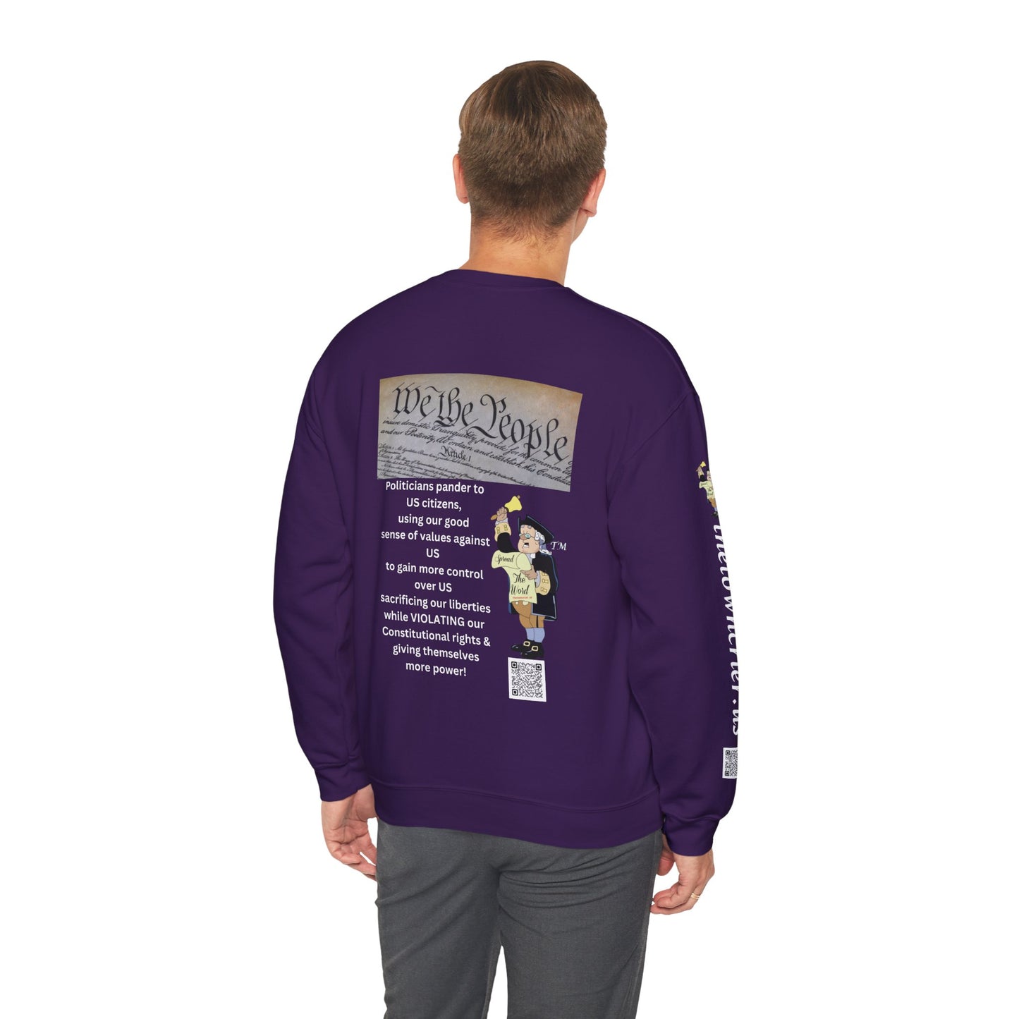 Politician pandering! Unisex Heavy Blend™ Crewneck Sweatshirt