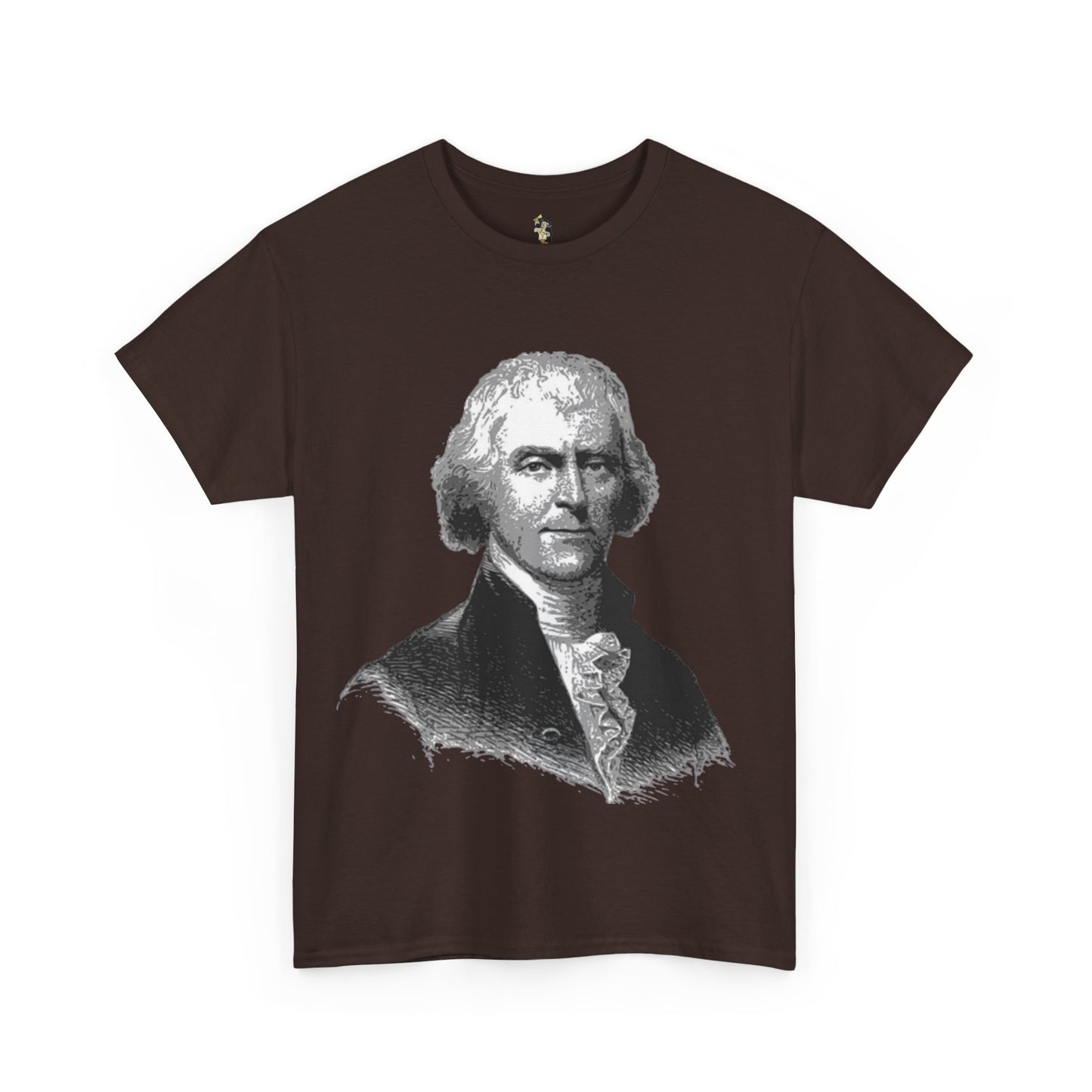 Thomas Jefferson Unisex Heavy Cotton Tee