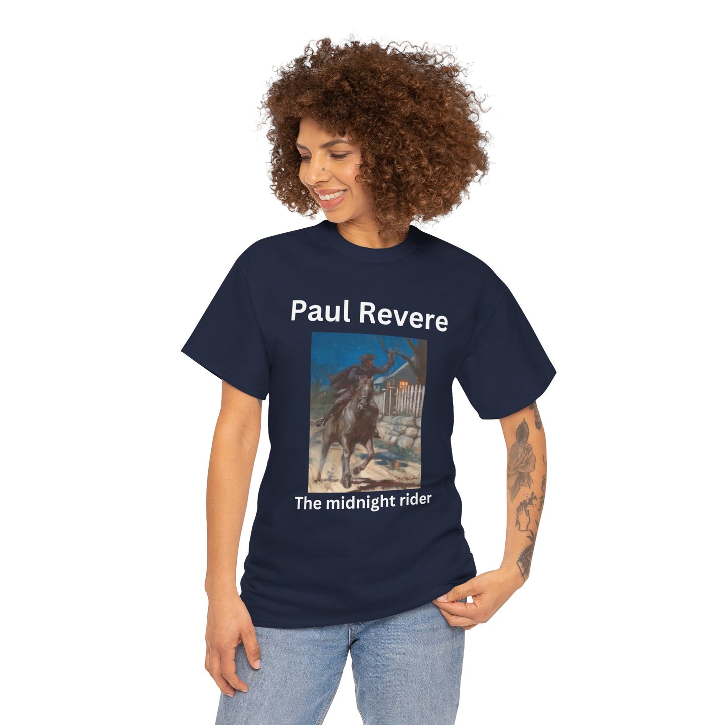 Paul Revere Unisex Heavy Cotton Tee