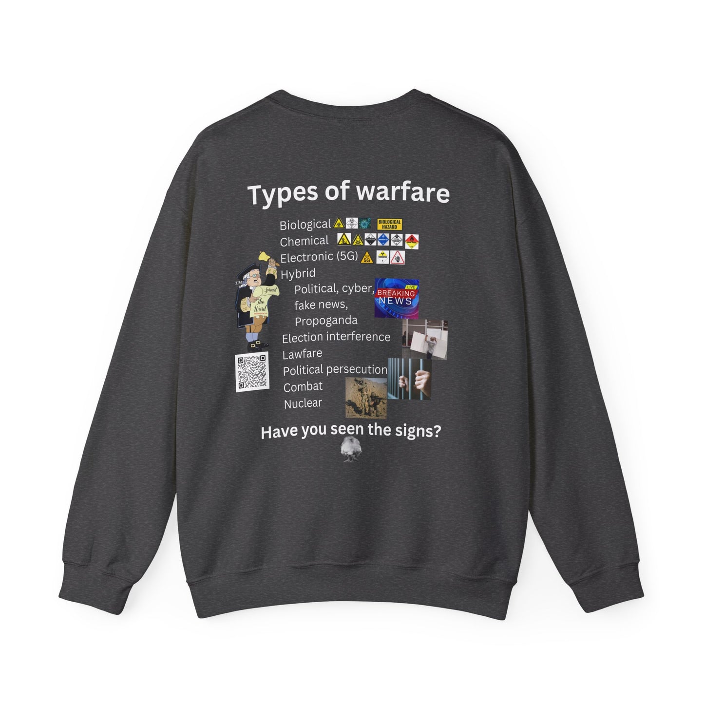Do you see the signs? Unisex Heavy Blend™ Crewneck Sweatshirt