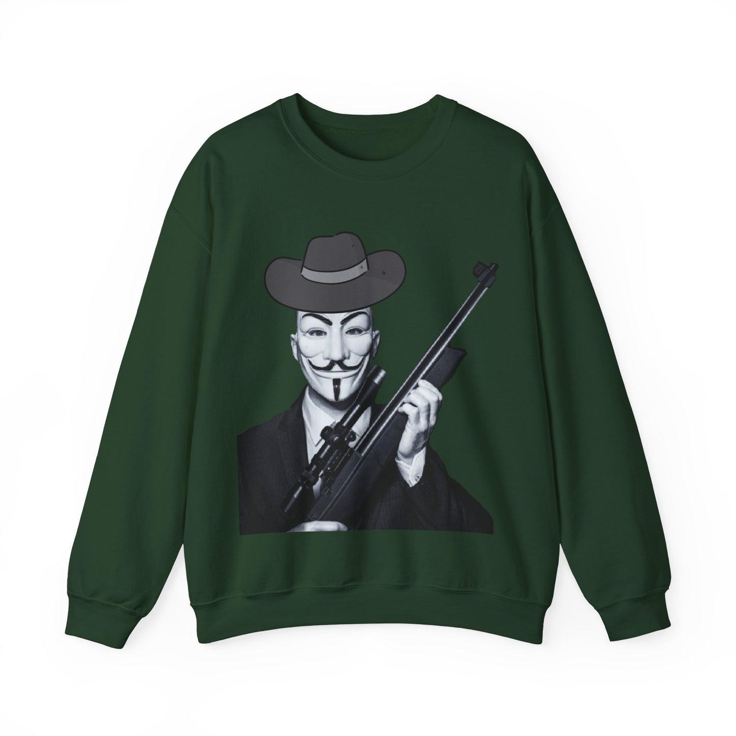 Guy Fawkes Unisex Heavy Blend™ Crewneck Sweatshirt