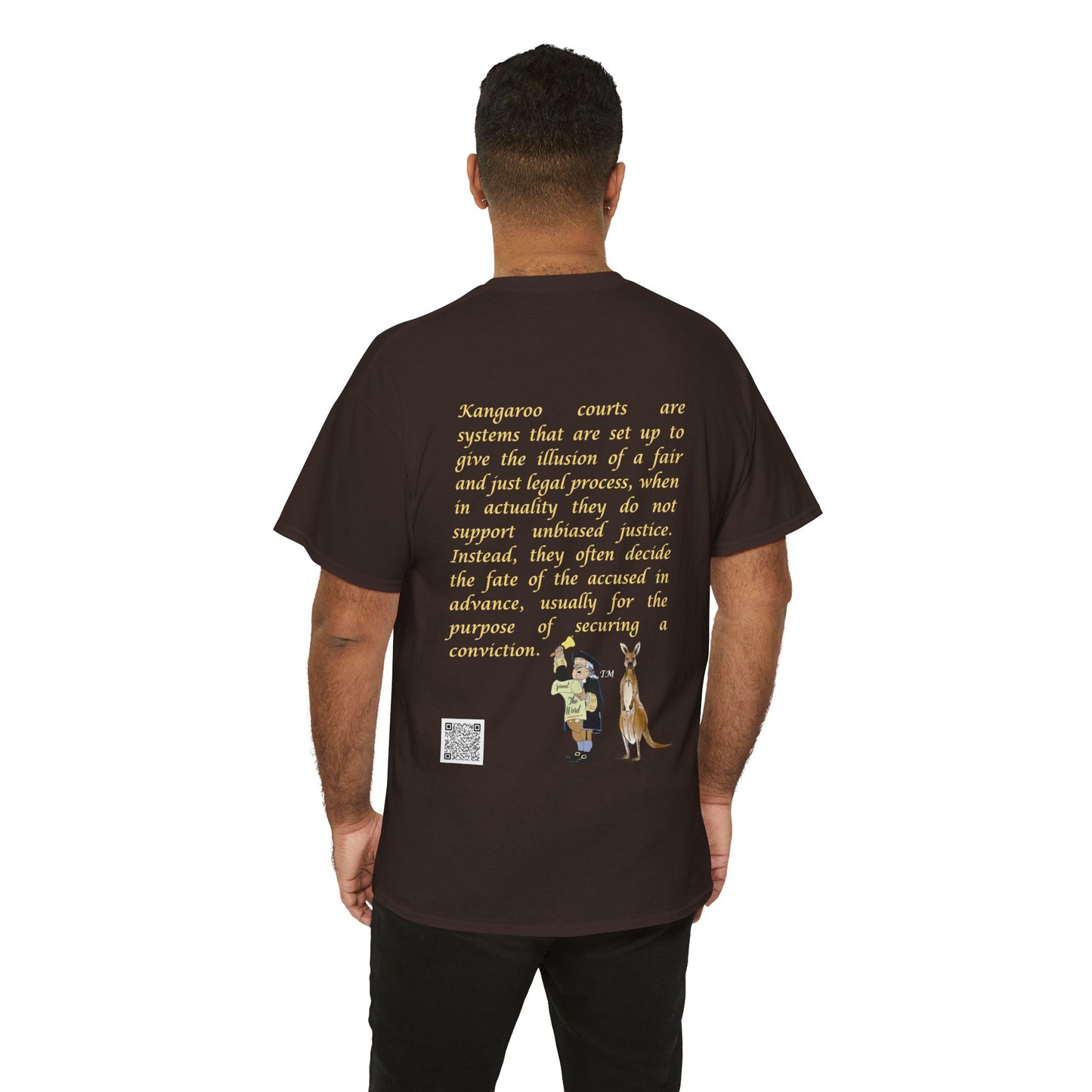 Kangaroo Court Unisex Heavy Cotton Tee