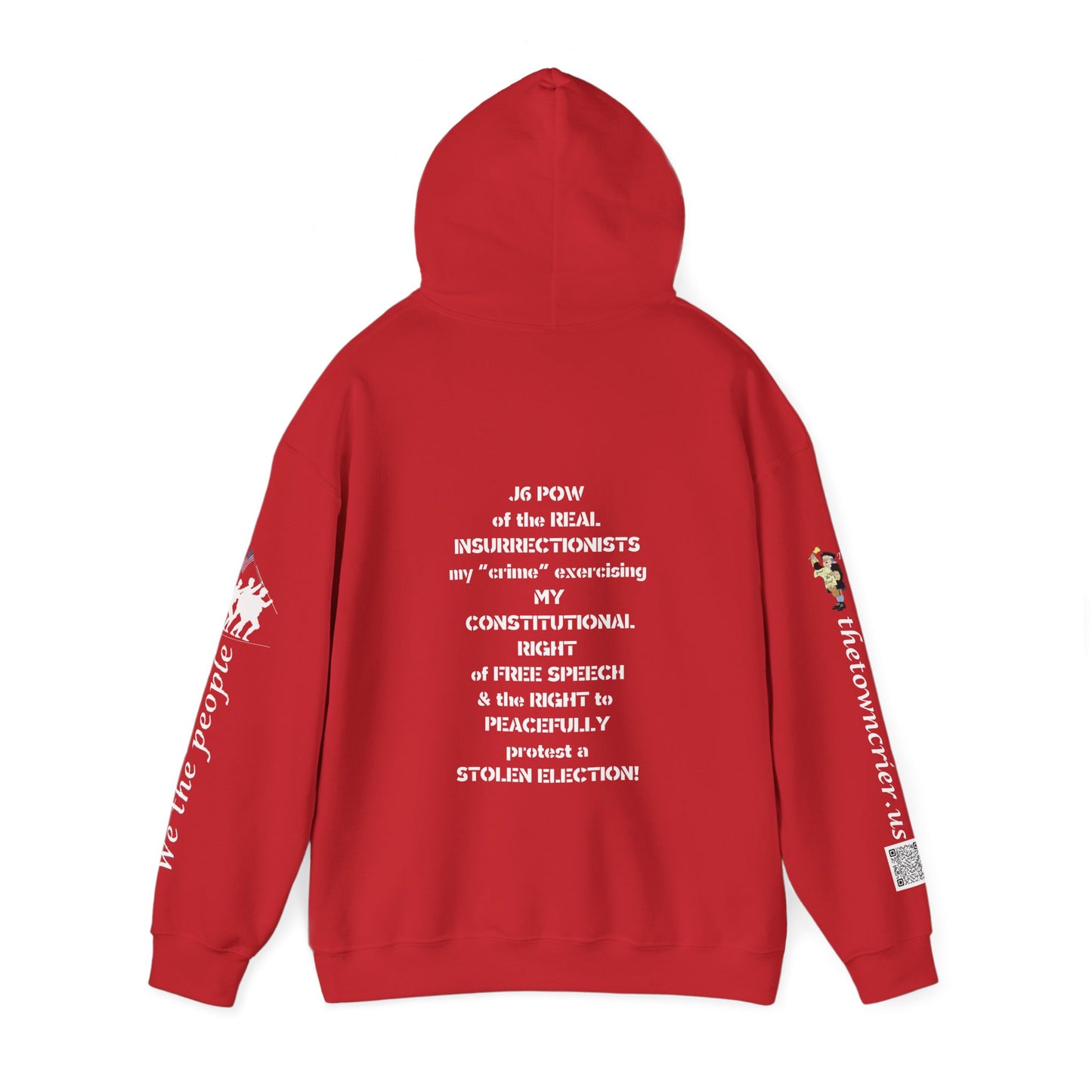 J6 POW Unisex Heavy Blend™ Hooded Sweatshirt