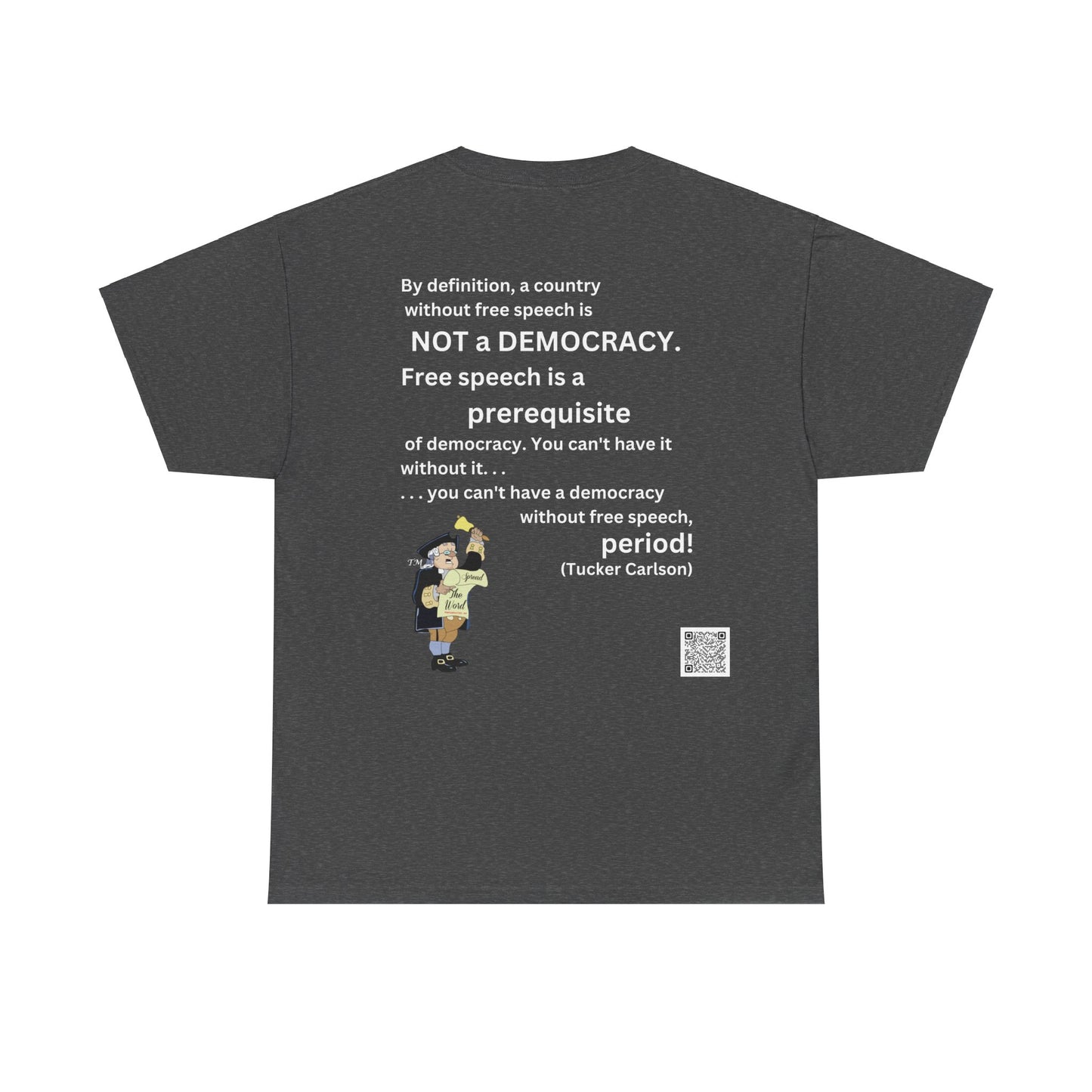 Free Speech Tucker Unisex Heavy Cotton Tee