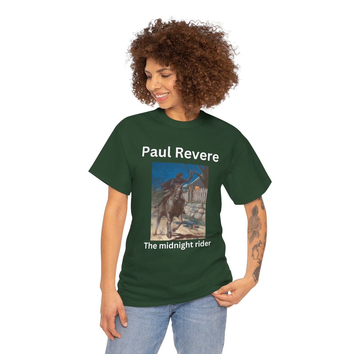 Paul Revere Unisex Heavy Cotton Tee