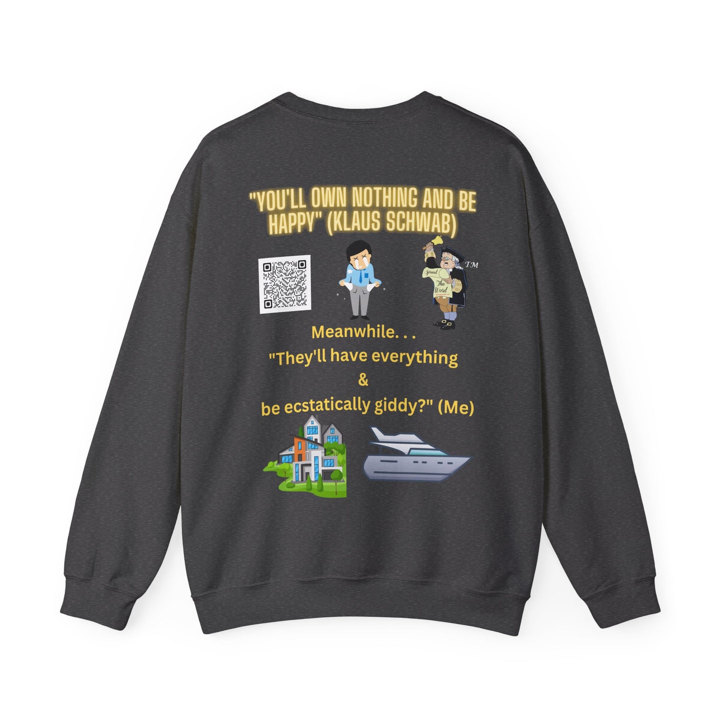 Anti Klause Unisex Heavy Blend™ Crewneck Sweatshirt