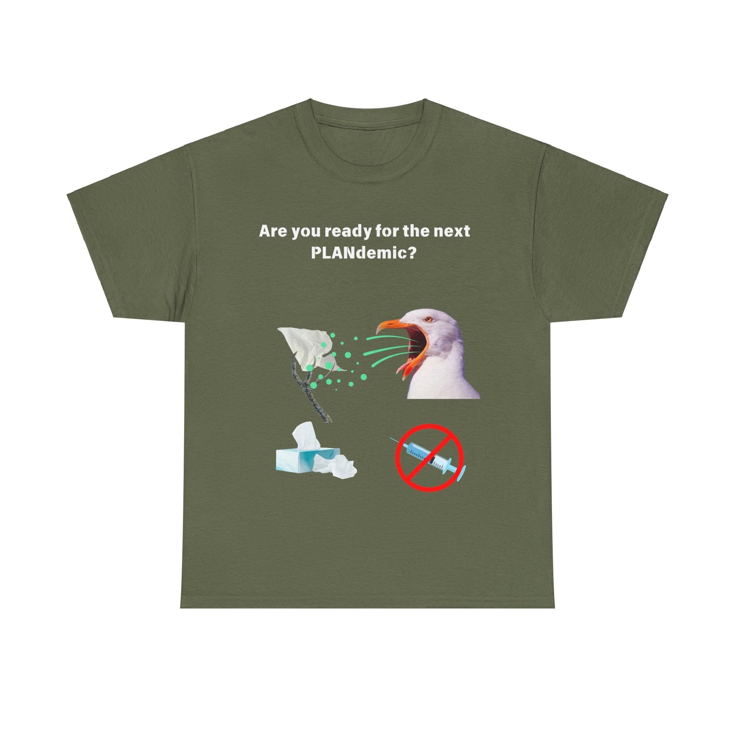 Plandemic Unisex Heavy Cotton Tee