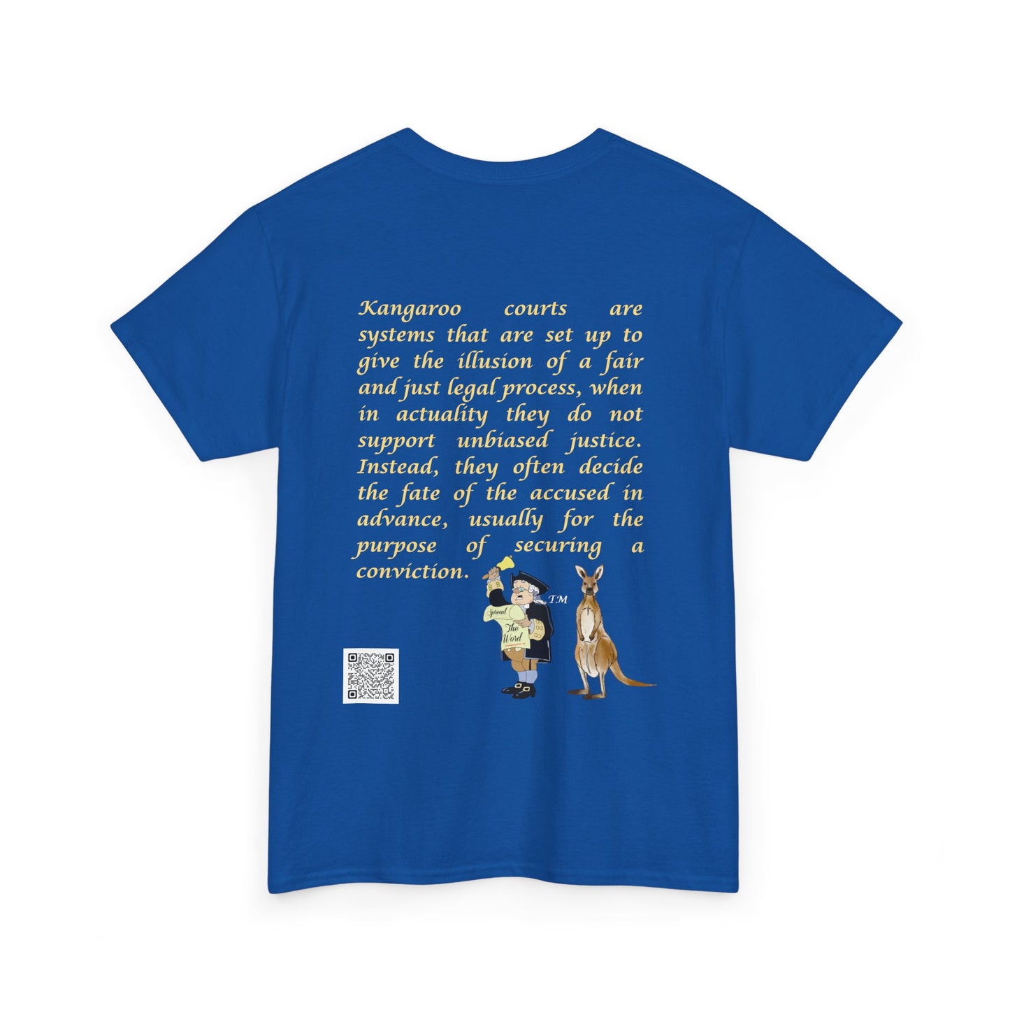 Kangaroo Court Unisex Heavy Cotton Tee