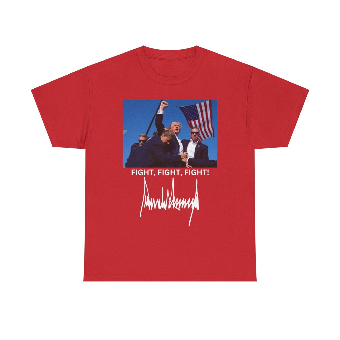An Attack on US All Unisex Heavy Cotton Tee