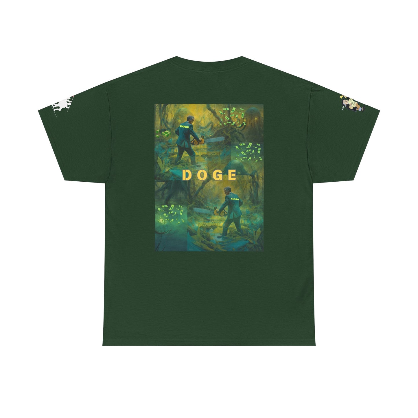 DOGE PANIC MONEY IN DC! Unisex Heavy Cotton Tee