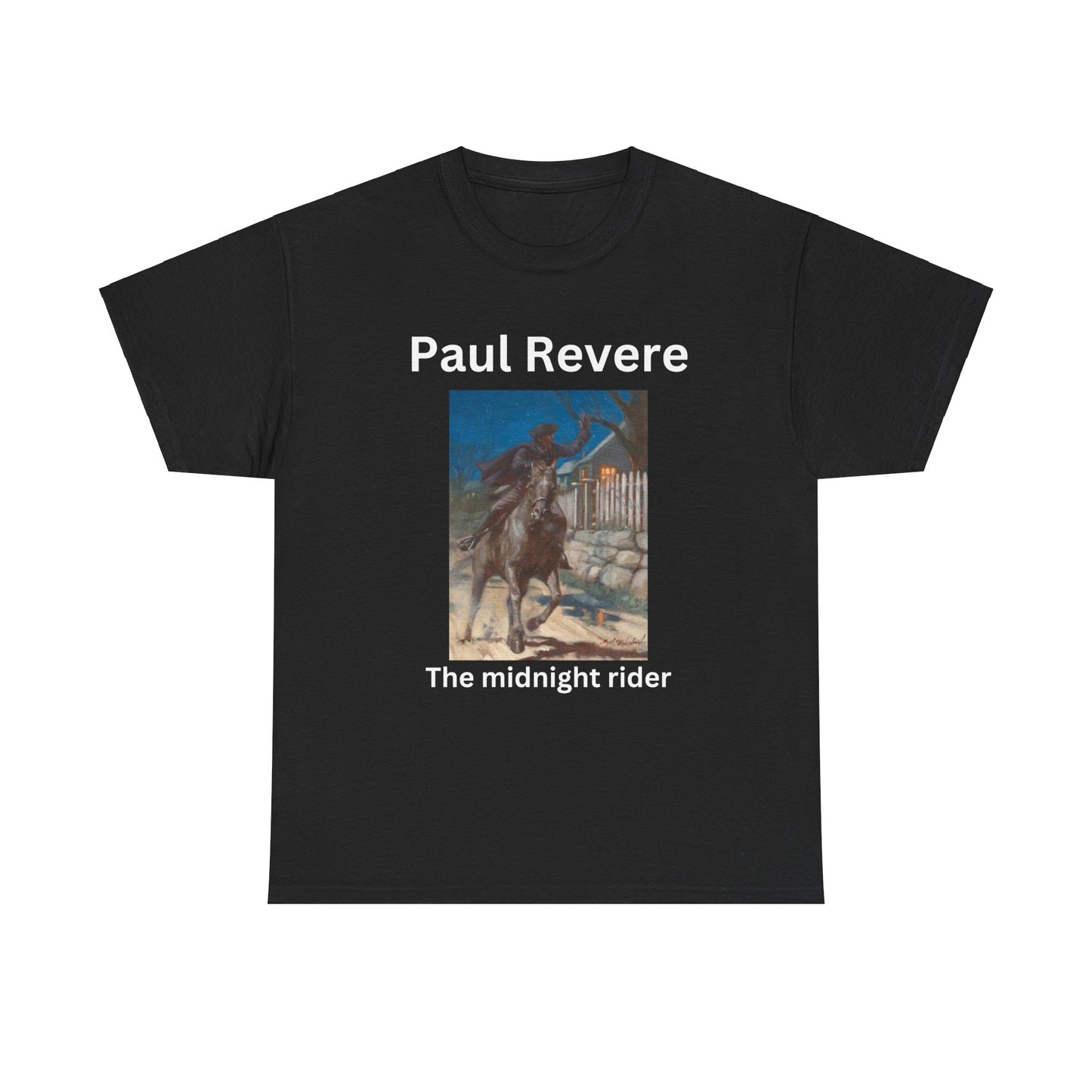 Paul Revere Unisex Heavy Cotton Tee
