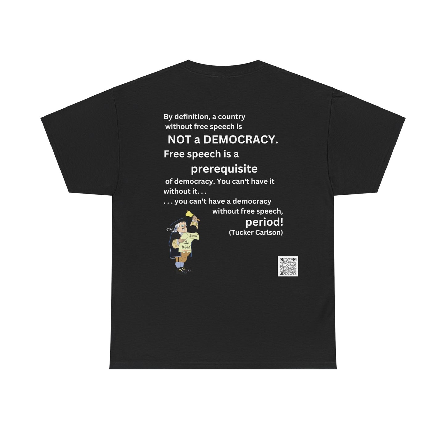 Free Speech Tucker Unisex Heavy Cotton Tee