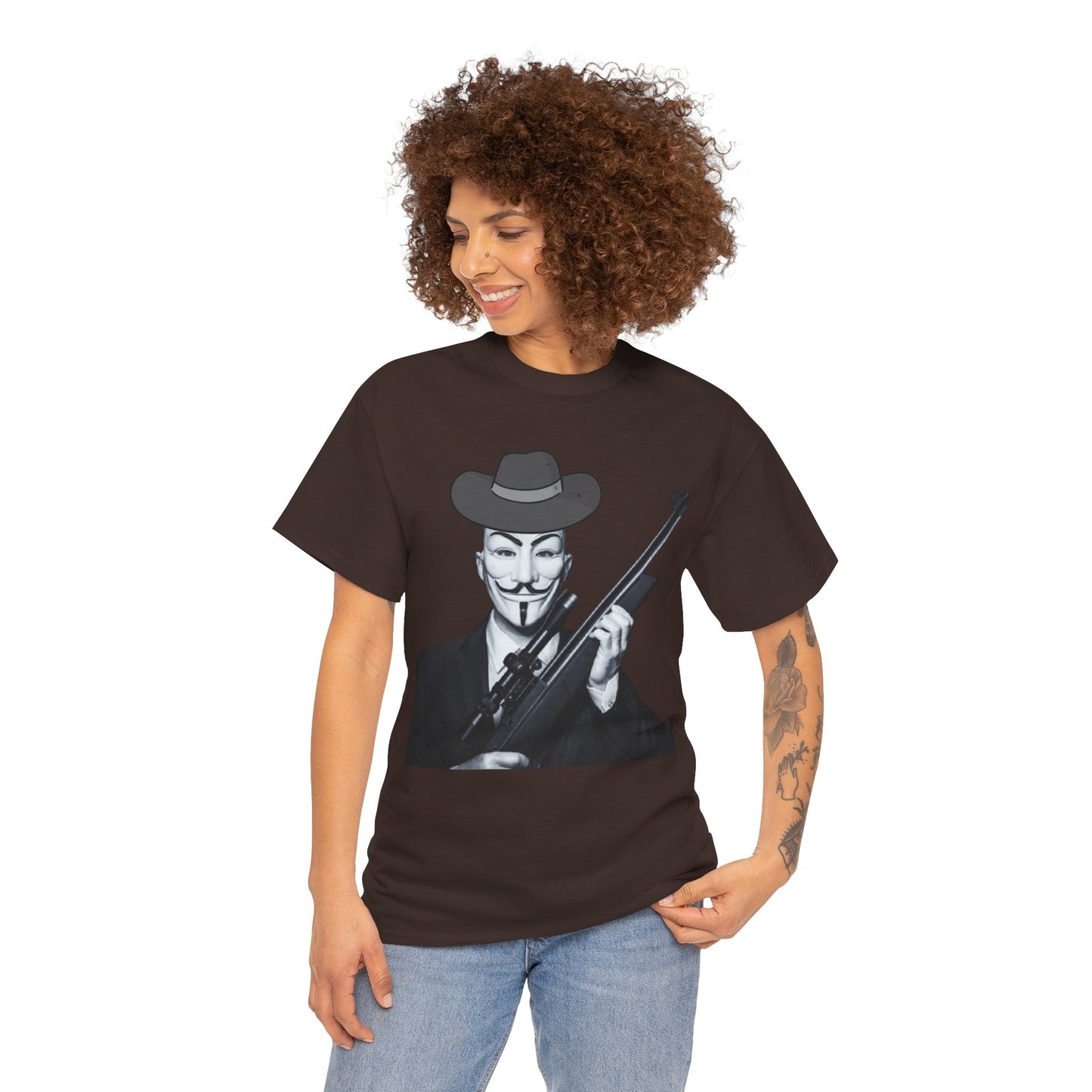 Guy Fawkes Unisex Heavy Cotton Tee