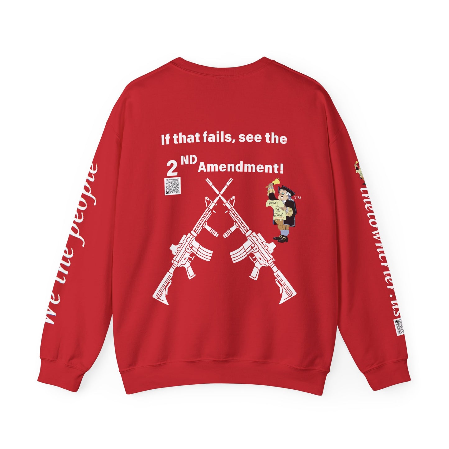 Felon for President! Unisex Heavy Blend™ Crewneck Sweatshirt