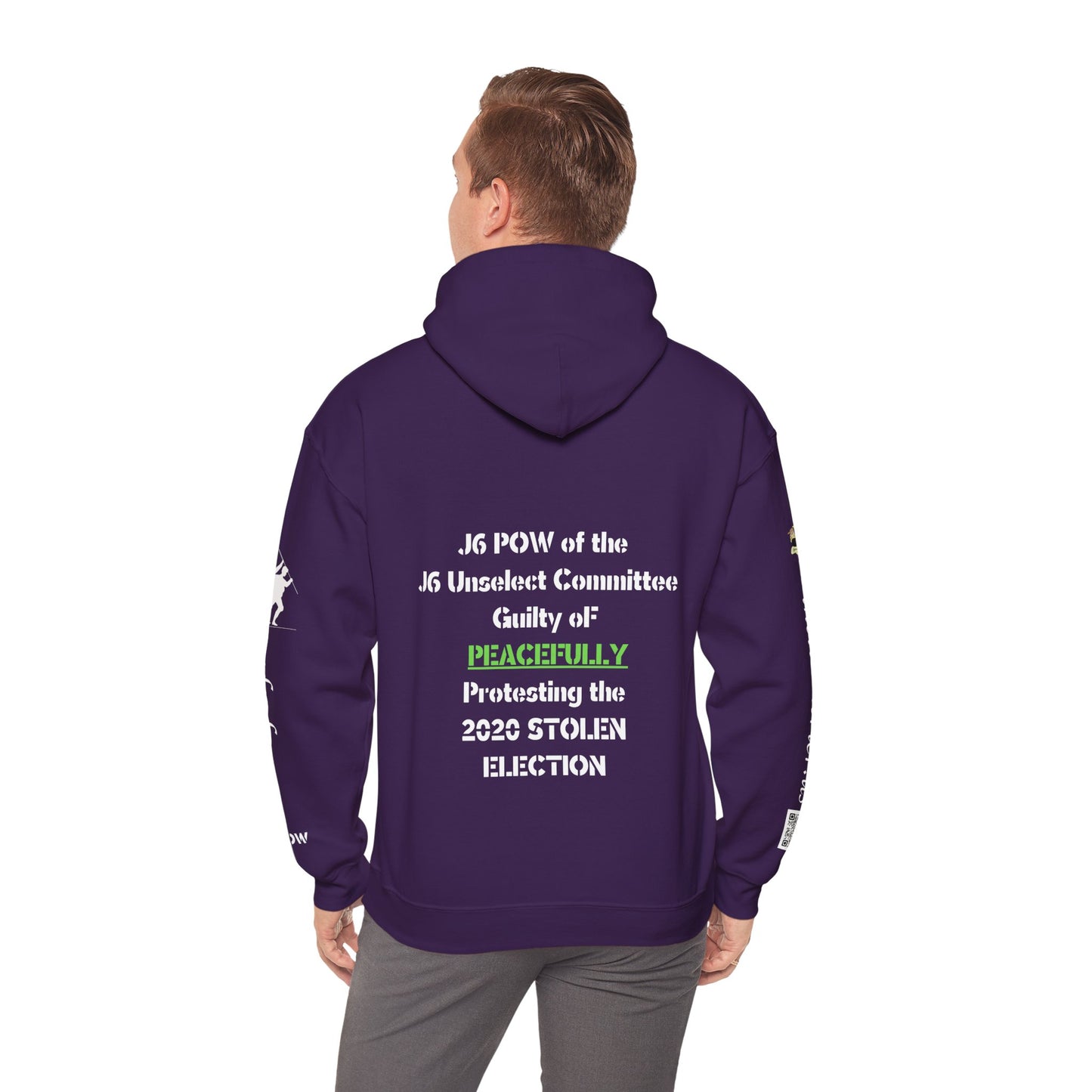 J6 POW of Unselect Unisex Heavy Blend™ Hooded Sweatshirt