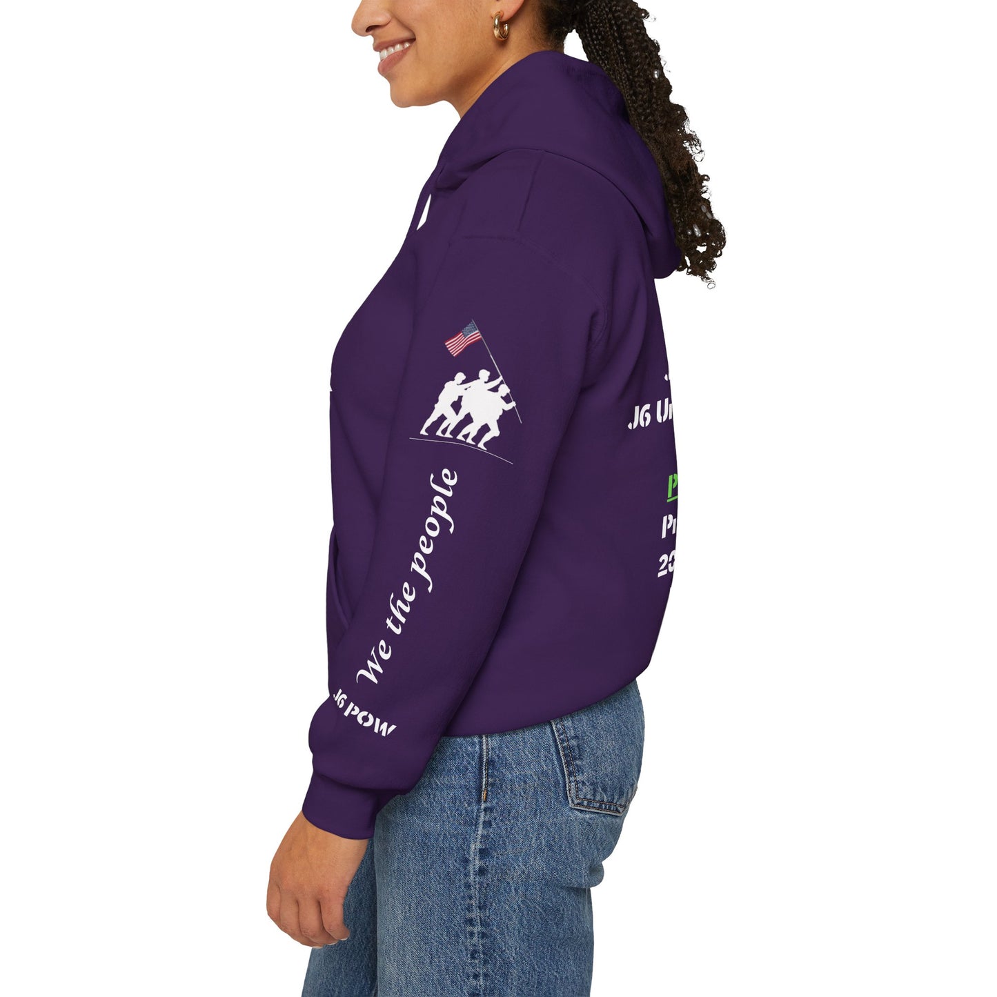 J6 POW of Unselect Unisex Heavy Blend™ Hooded Sweatshirt