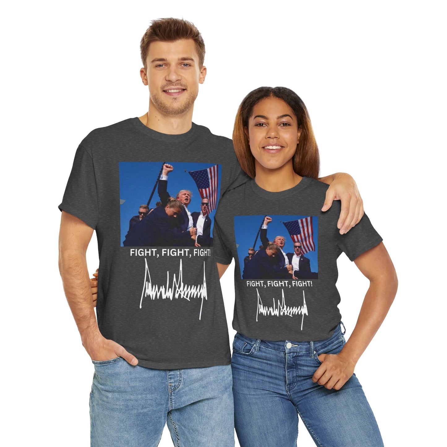 An Attack on US All Unisex Heavy Cotton Tee