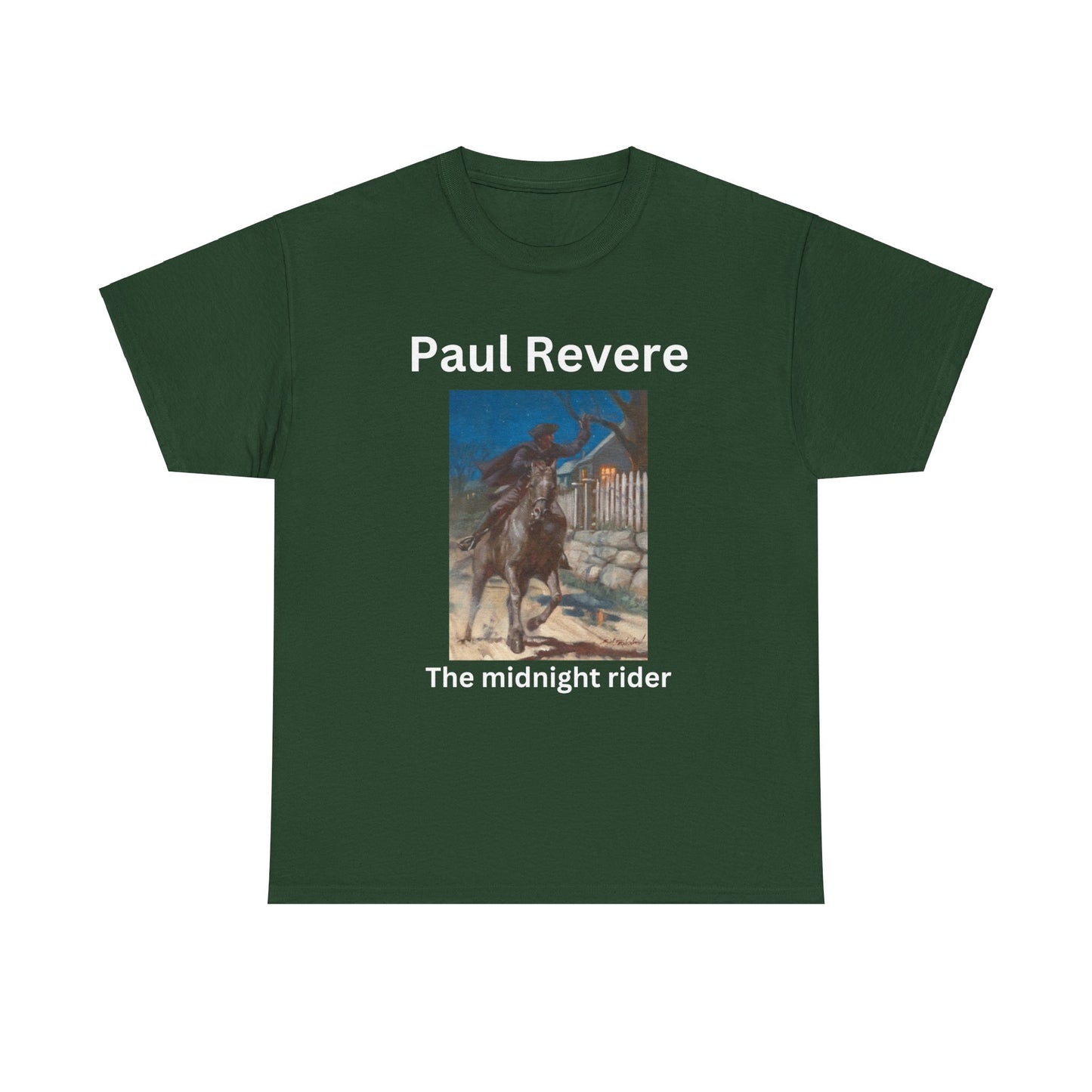 Paul Revere Unisex Heavy Cotton Tee