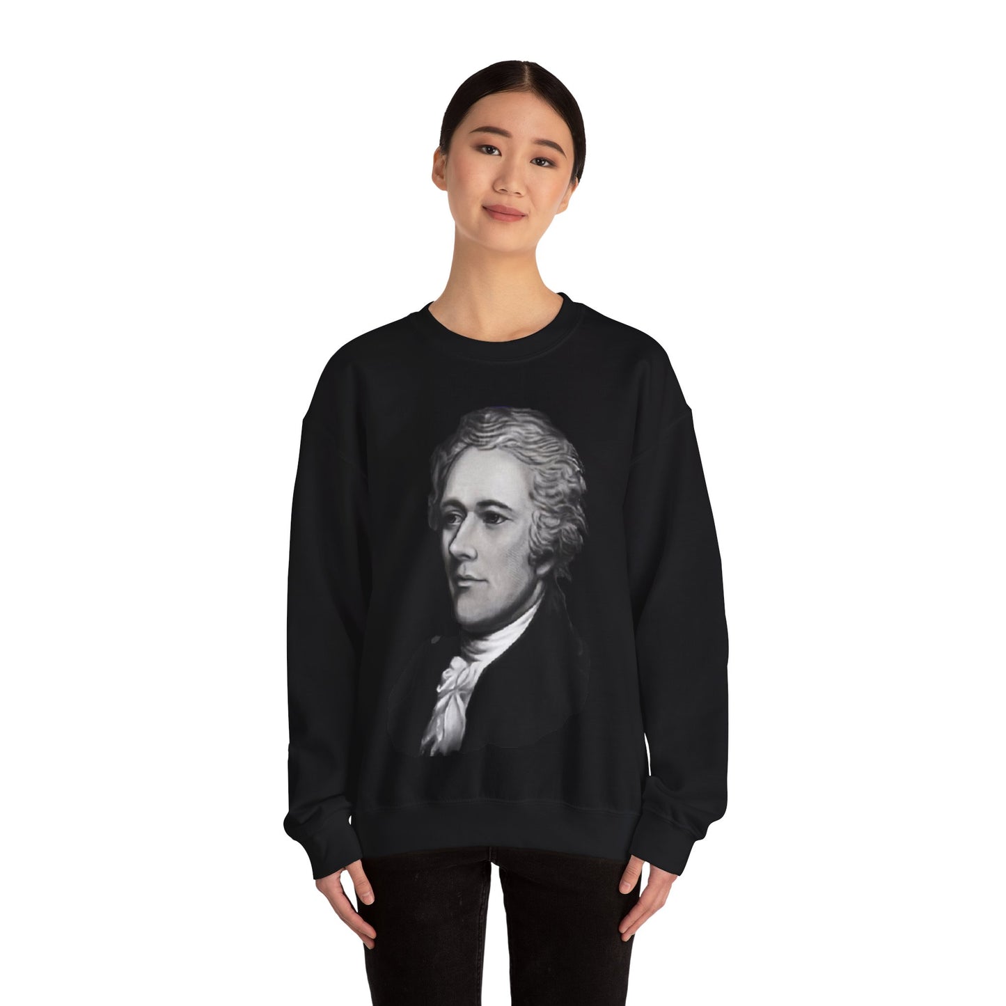 Alexander Hamilton Founding Father series, Unisex Heavy Blend™ Crewneck Sweatshirt