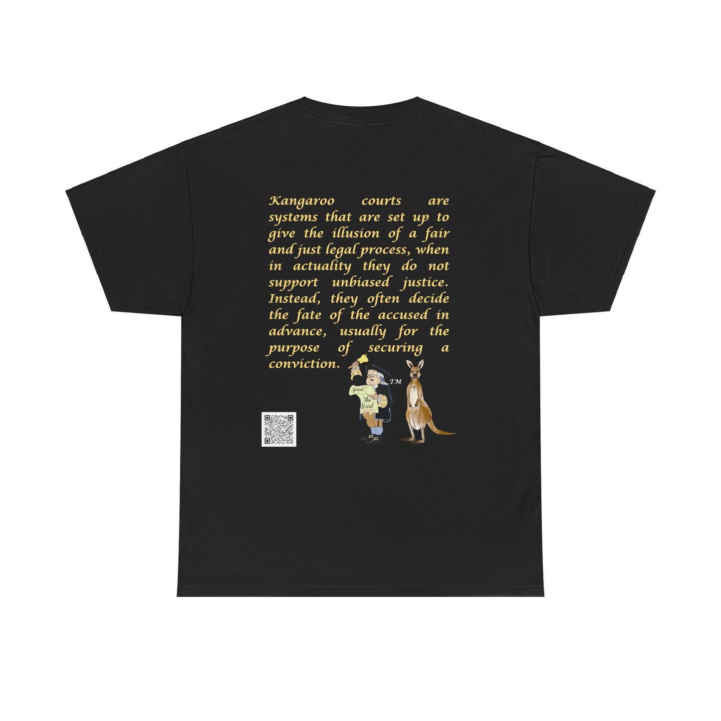 Kangaroo Court Unisex Heavy Cotton Tee