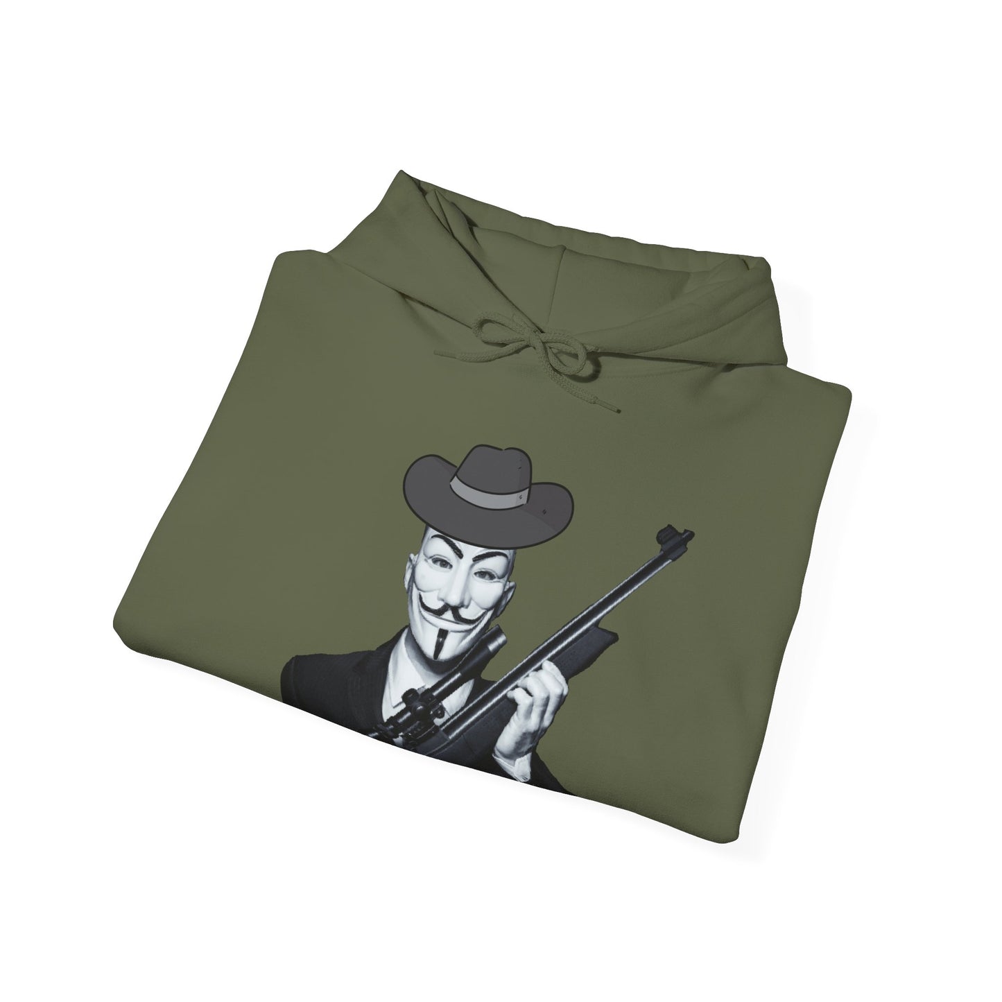 Guy Fawkes Hoodie Unisex Heavy Blend™ Hooded Sweatshirt