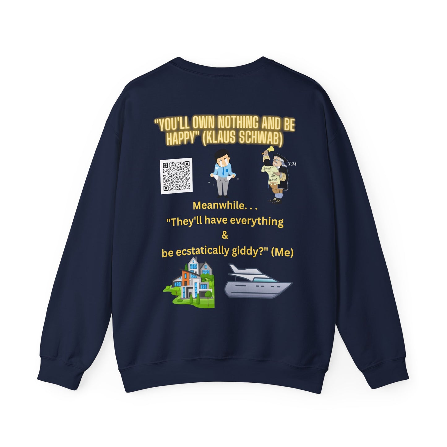 Anti Klause Unisex Heavy Blend™ Crewneck Sweatshirt