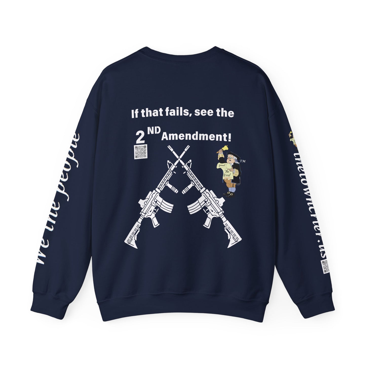 Felon for President! Unisex Heavy Blend™ Crewneck Sweatshirt