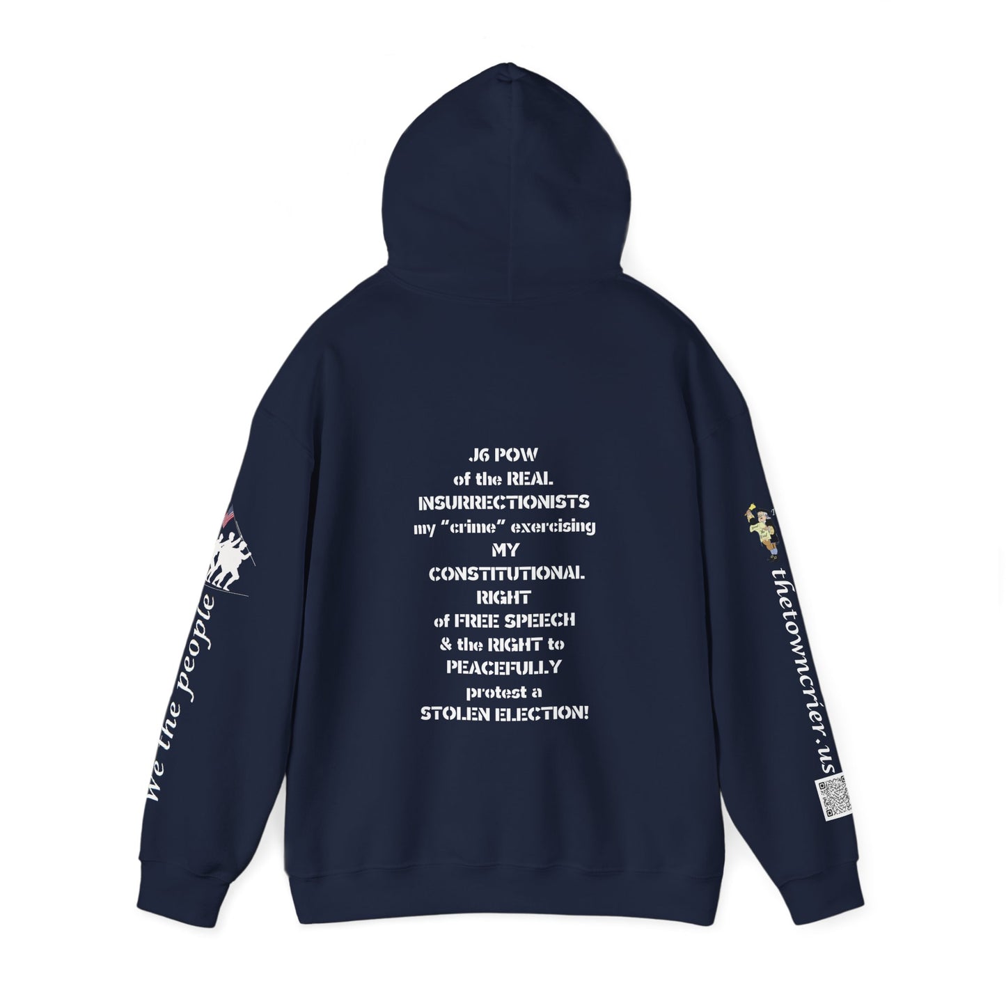 J6 POW Unisex Heavy Blend™ Hooded Sweatshirt