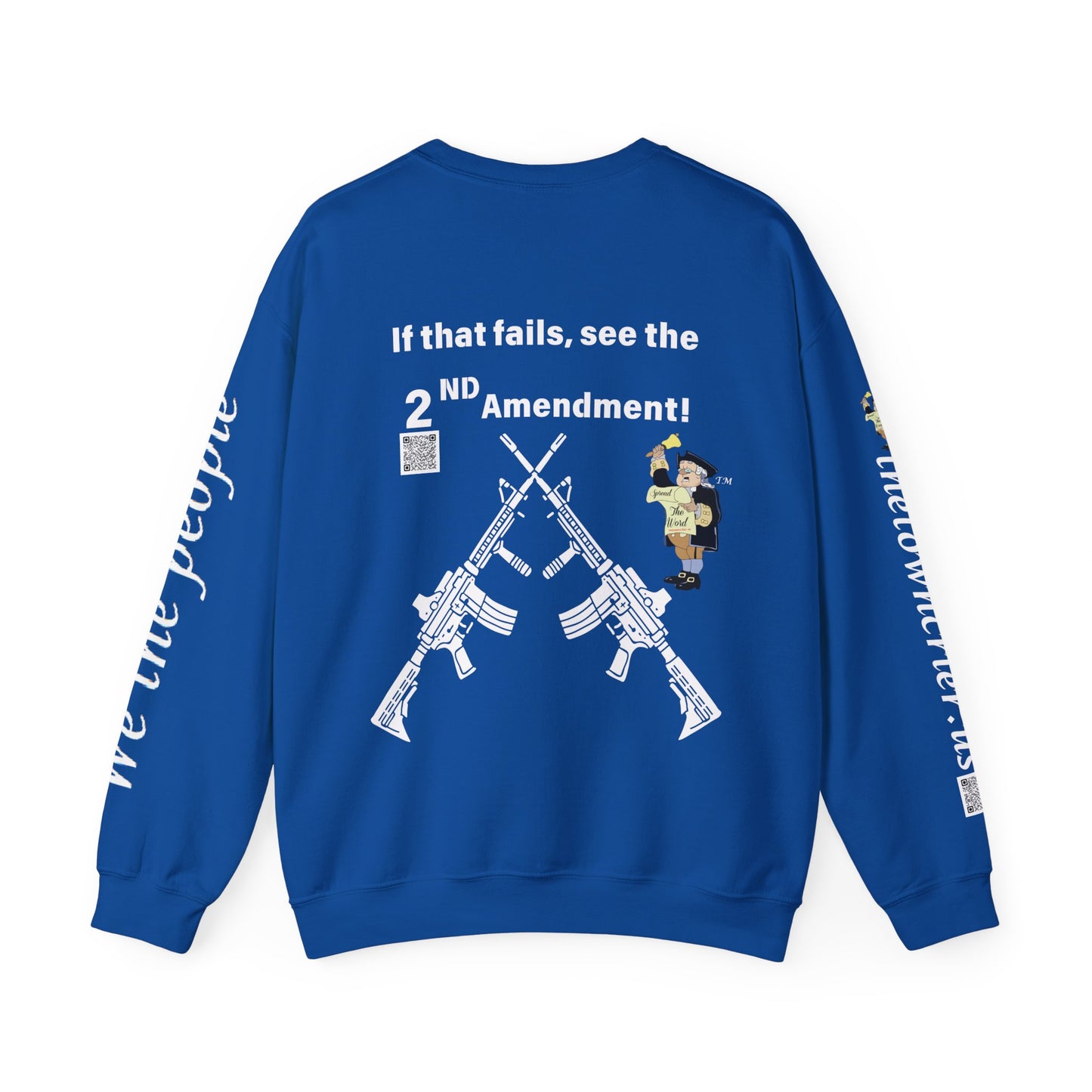 Felon for President! Unisex Heavy Blend™ Crewneck Sweatshirt