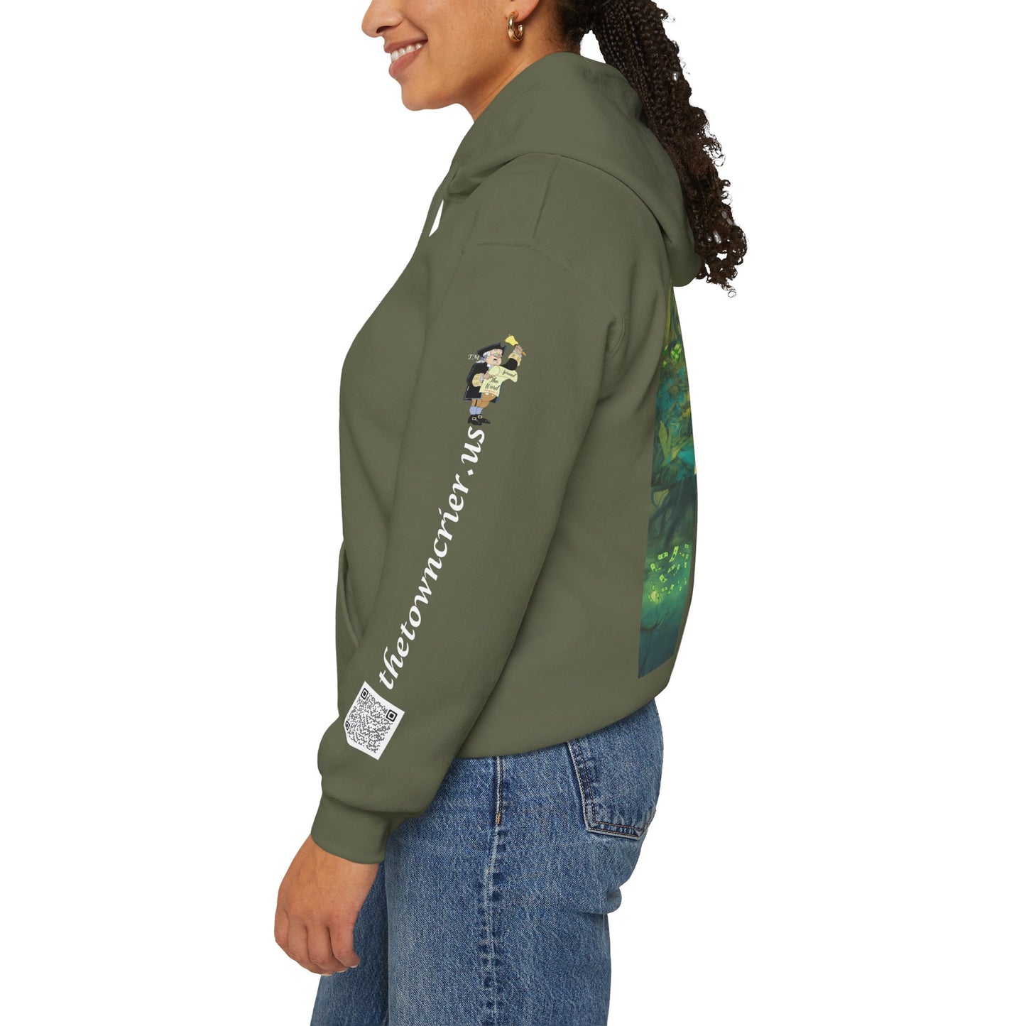 DOGE PANIC MONEY IN DC! Unisex Heavy Blend™ Hooded Sweatshirt