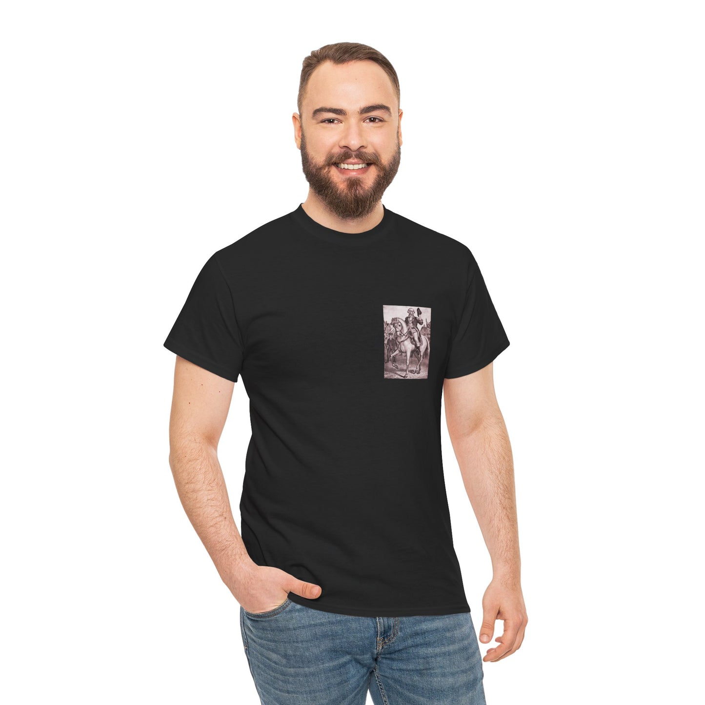 George Washington Unisex Heavy Cotton Tee