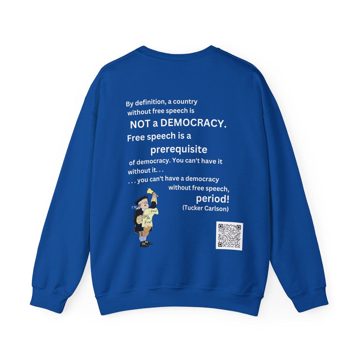 Free Speech Tucker Unisex Heavy Blend™ Crewneck Sweatshirt