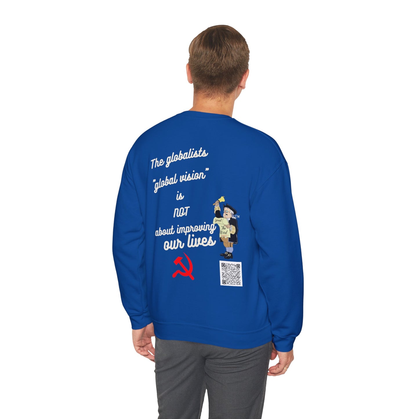 Globalists Visions Unisex Heavy Blend™ Crewneck Sweatshirt
