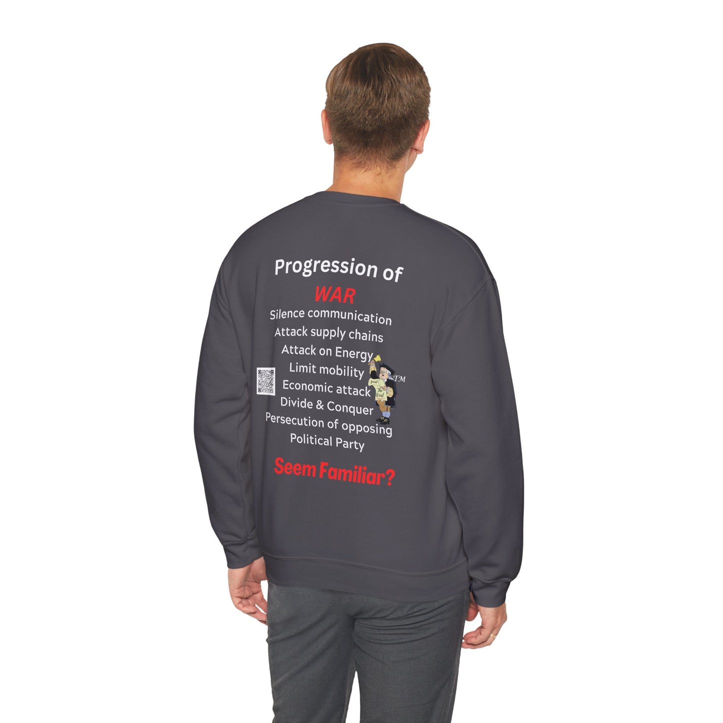 Progression of . . . Unisex Heavy Blend™ Crewneck Sweatshirt