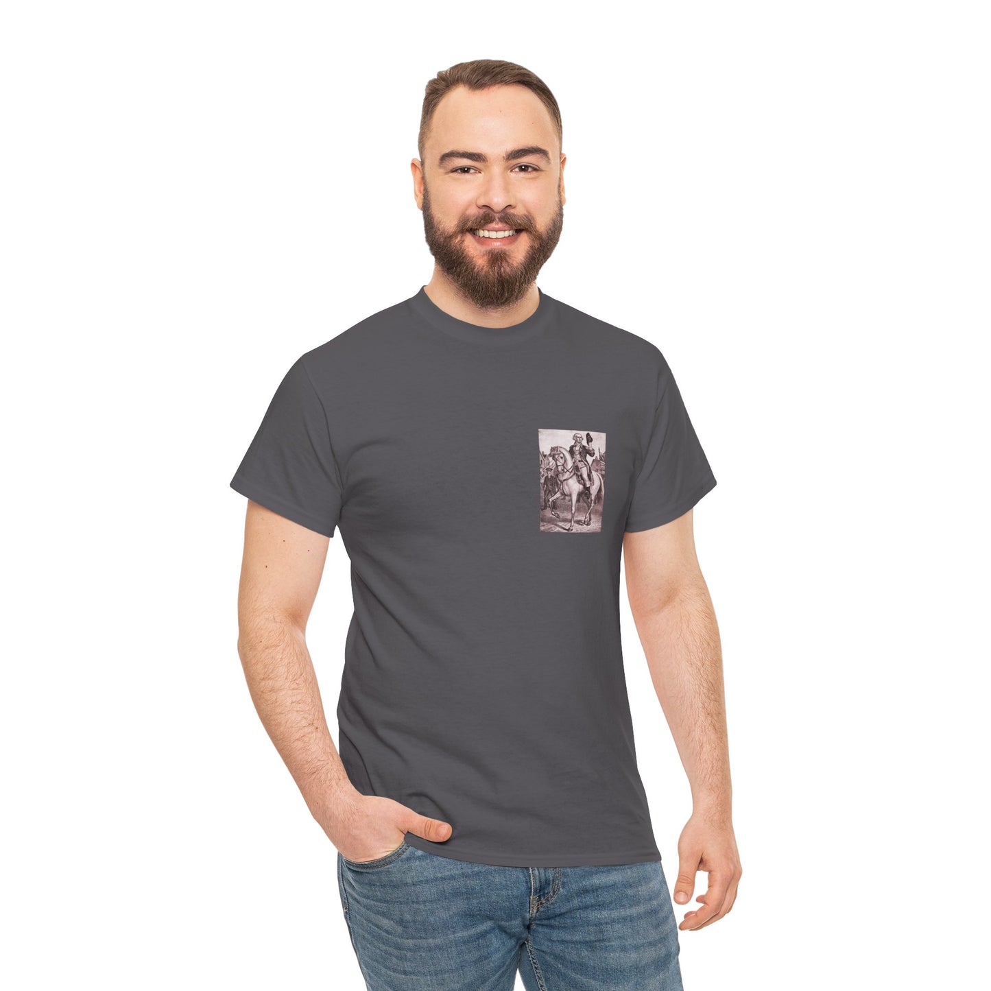 George Washington Unisex Heavy Cotton Tee