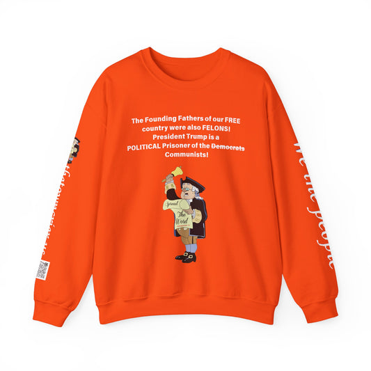 Founding Felons Unisex Heavy Blend™ Crewneck Sweatshirt