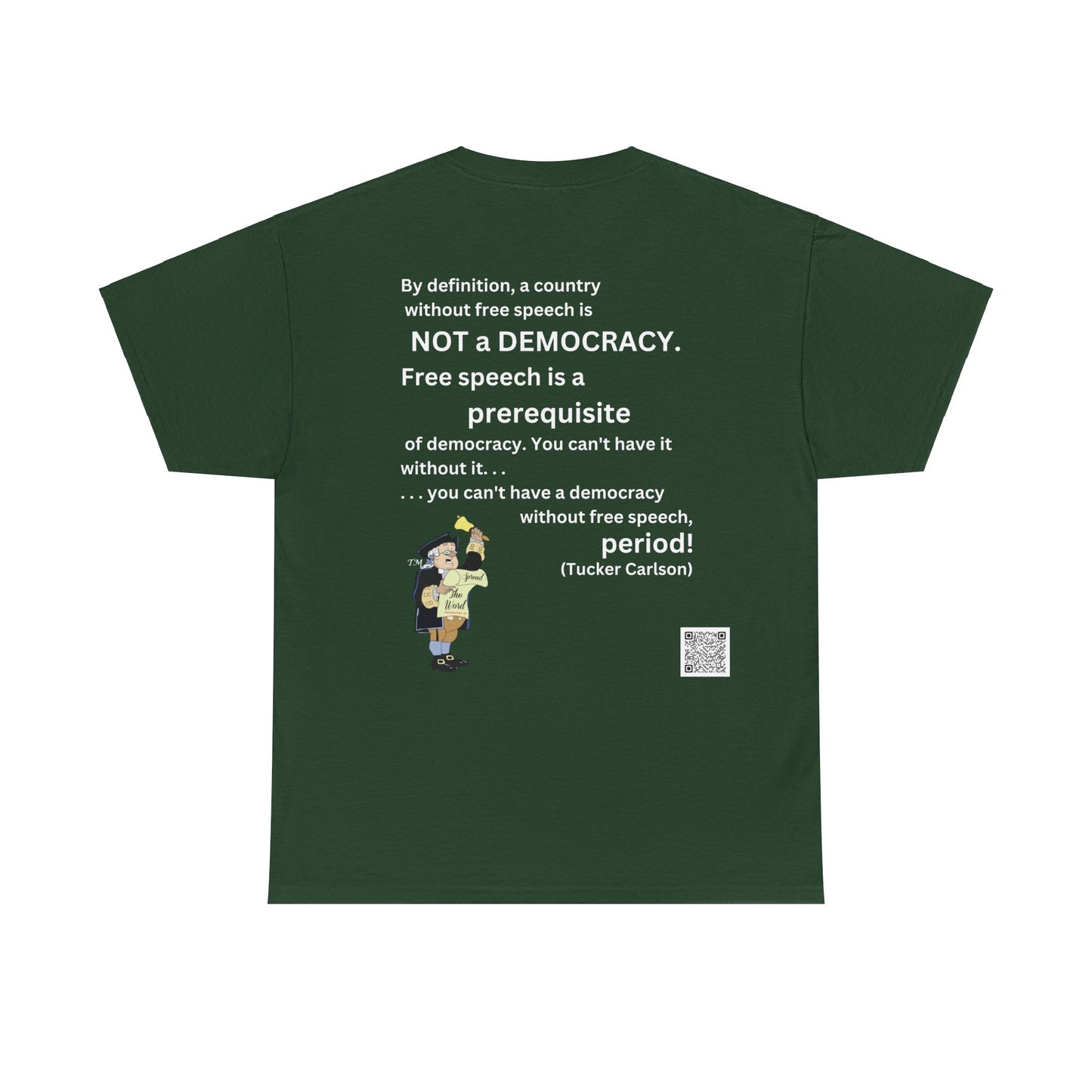 Free Speech Tucker Unisex Heavy Cotton Tee