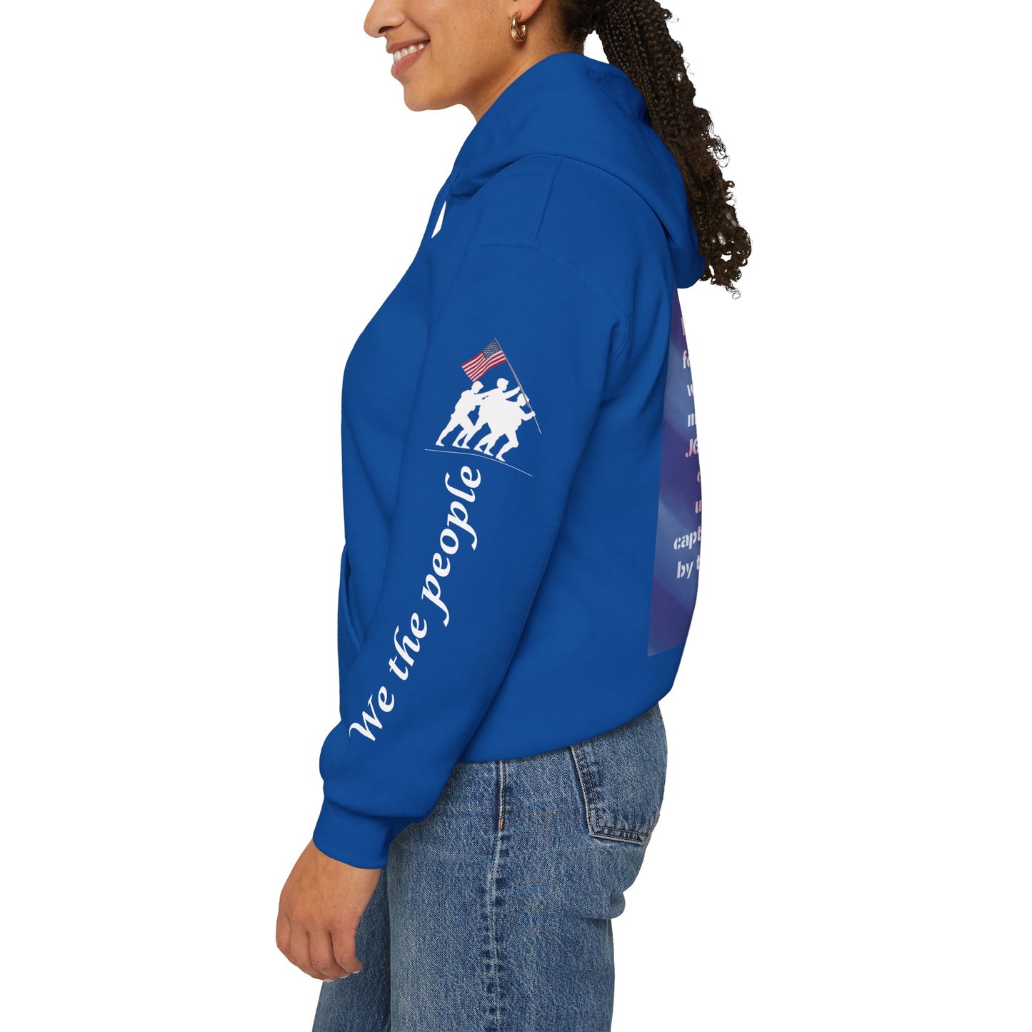J6 POW DC. Unisex Heavy Blend™ Hooded Sweatshirt