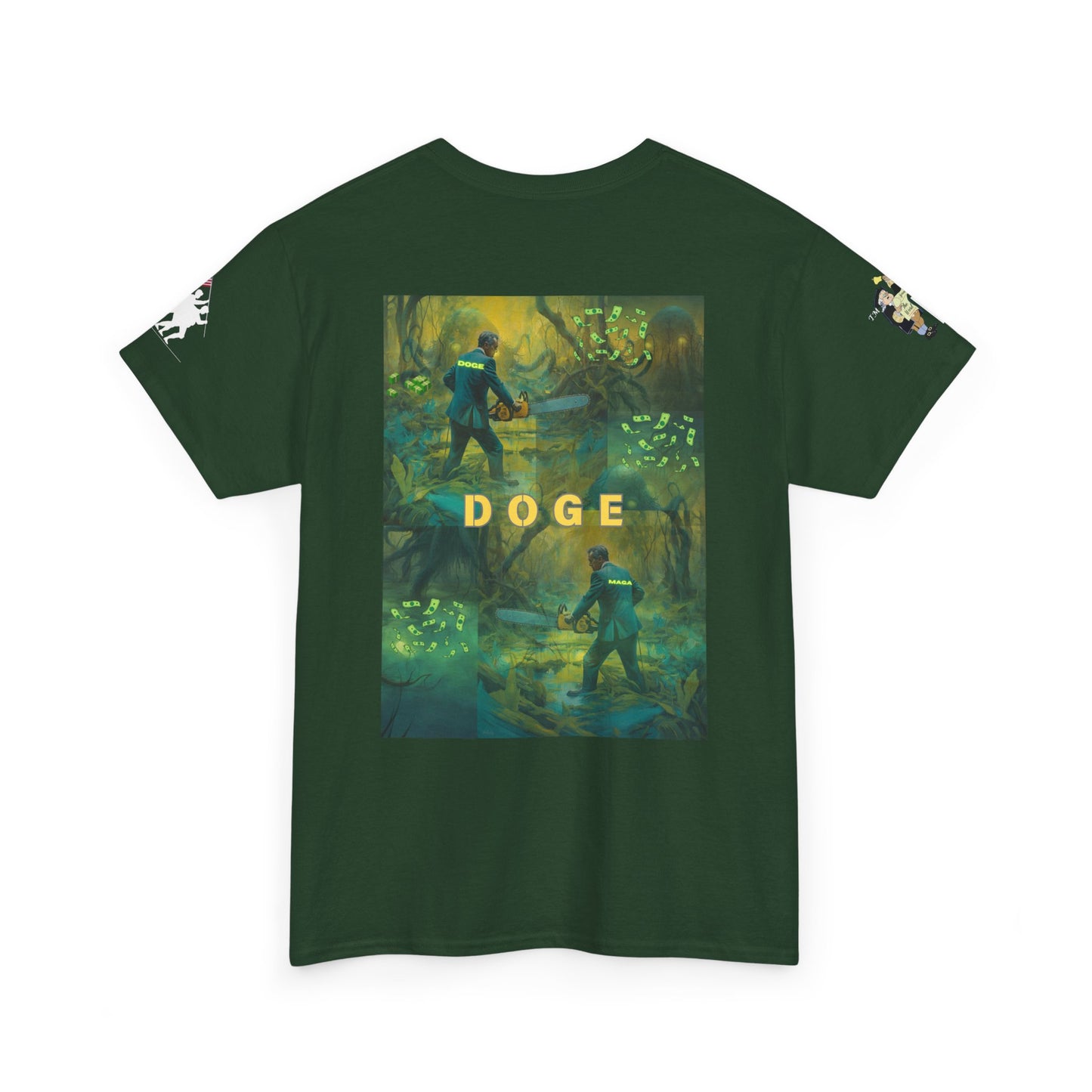 DOGE PANIC MONEY IN DC! Unisex Heavy Cotton Tee