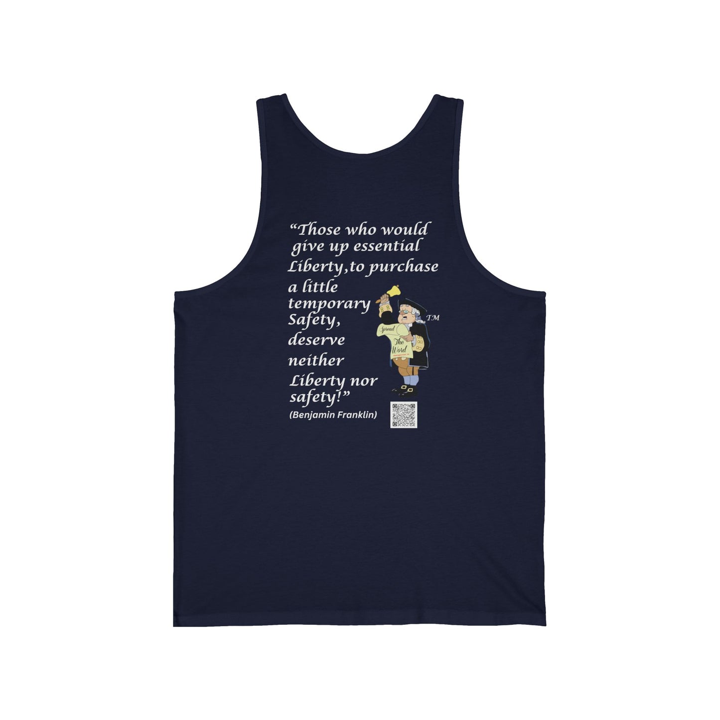 4th of July all year long! Bella Canva Unisex Jersey Tank