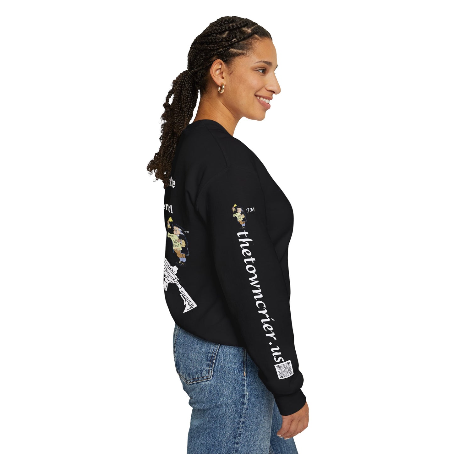 Felon for President! Unisex Heavy Blend™ Crewneck Sweatshirt