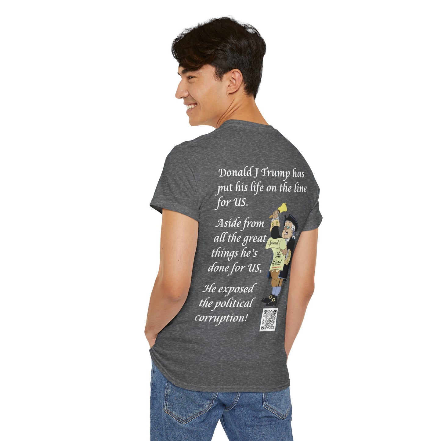 An Attack on US All Unisex Heavy Cotton Tee