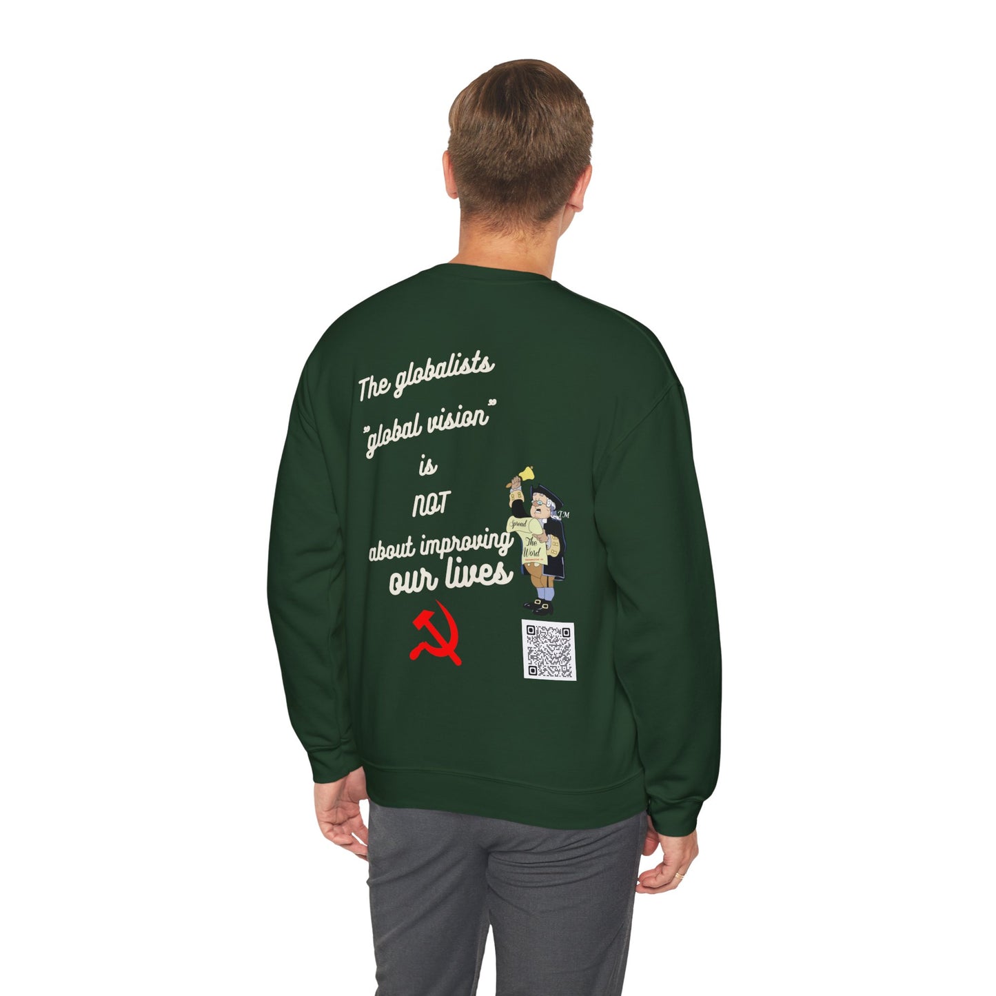 Globalists Visions Unisex Heavy Blend™ Crewneck Sweatshirt