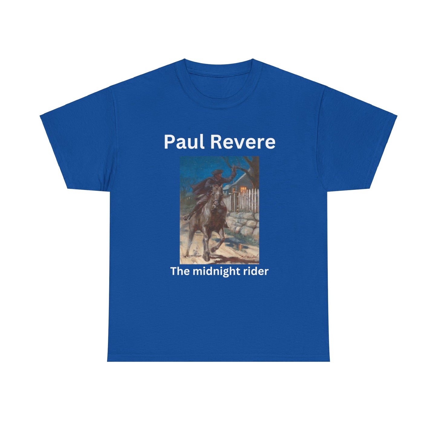 Paul Revere Unisex Heavy Cotton Tee