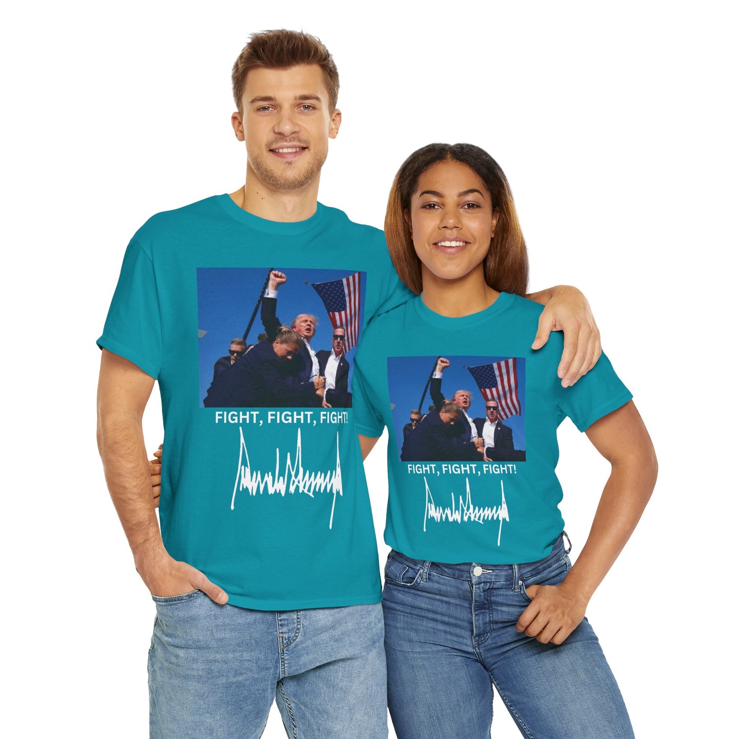 An Attack on US All Unisex Heavy Cotton Tee