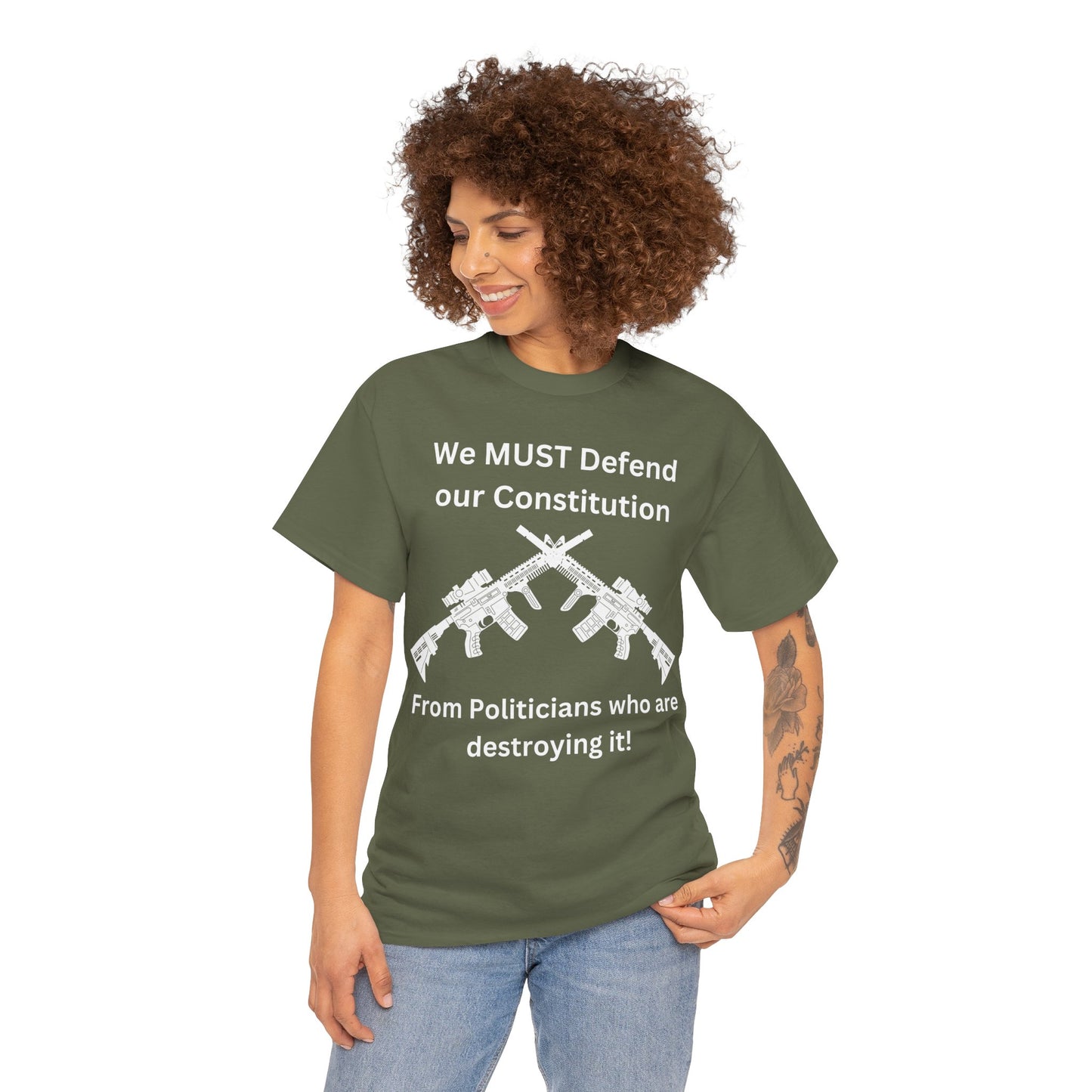 Politician Pandering Unisex Heavy Cotton Tee