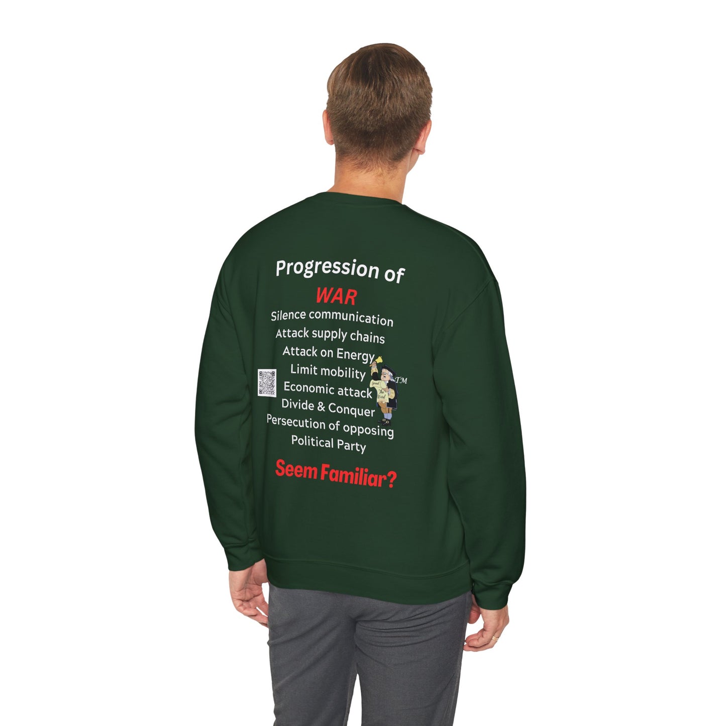 Progression of . . . Unisex Heavy Blend™ Crewneck Sweatshirt