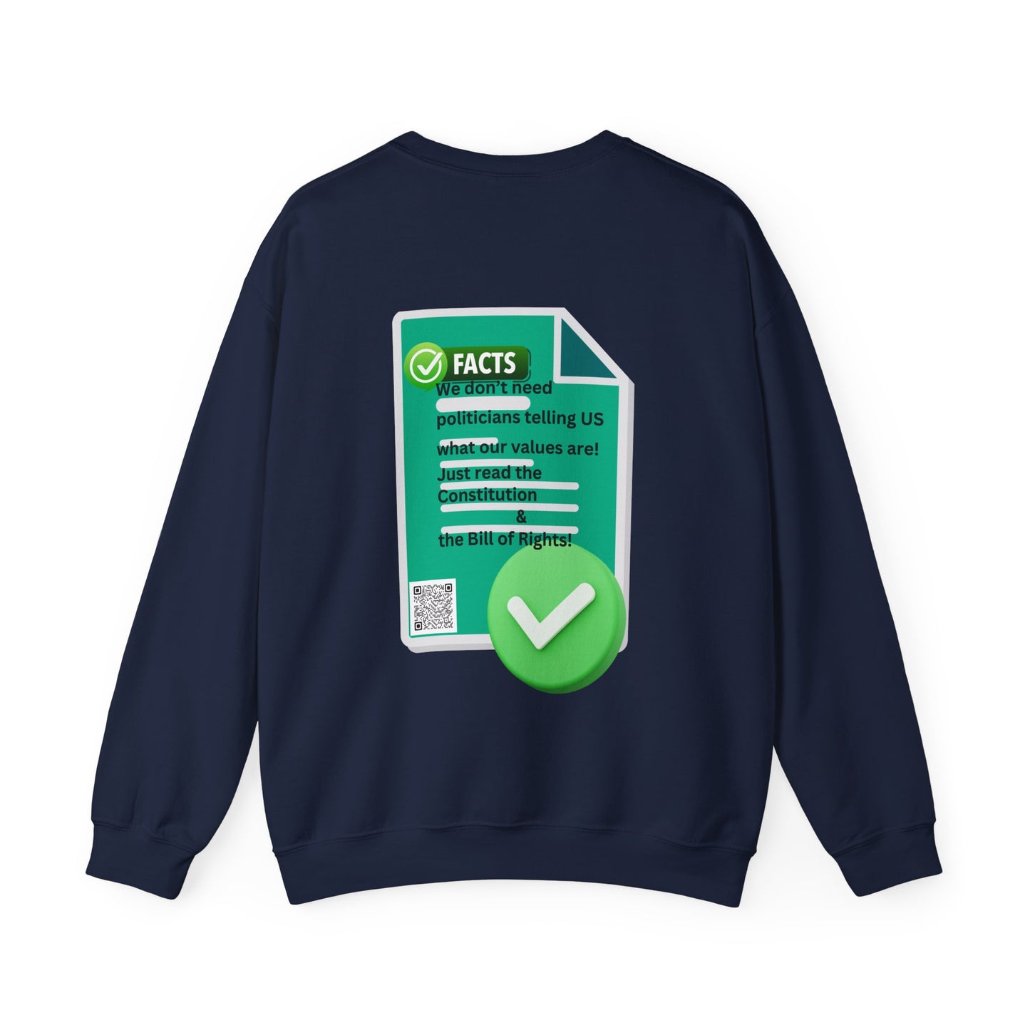 Fact check this! Unisex Heavy Blend™ Crewneck Sweatshirt